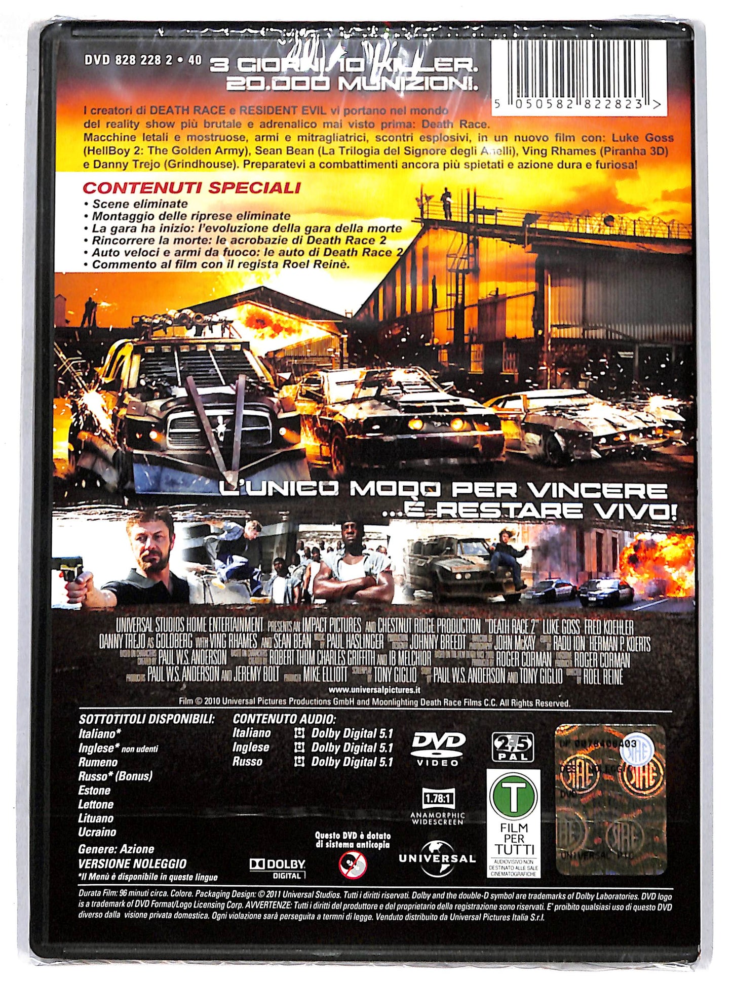 EBOND death race 2  NOLEGGIO DVD D644910