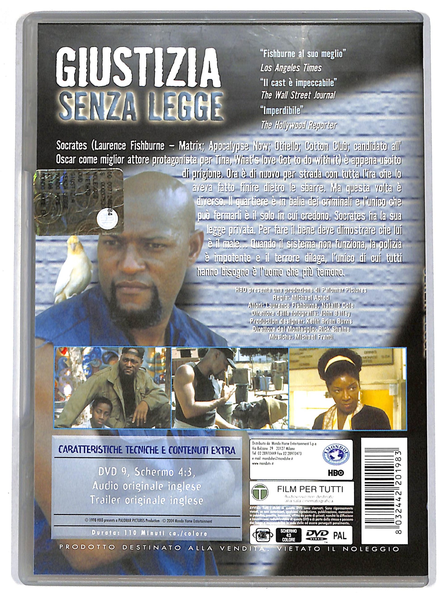 EBOND giustizia senza legge DVD D644920