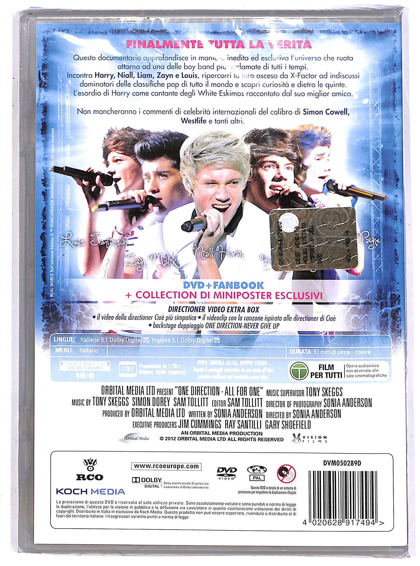 EBOND One Direction - Real World (DVD+Fanbook) DVD D645203