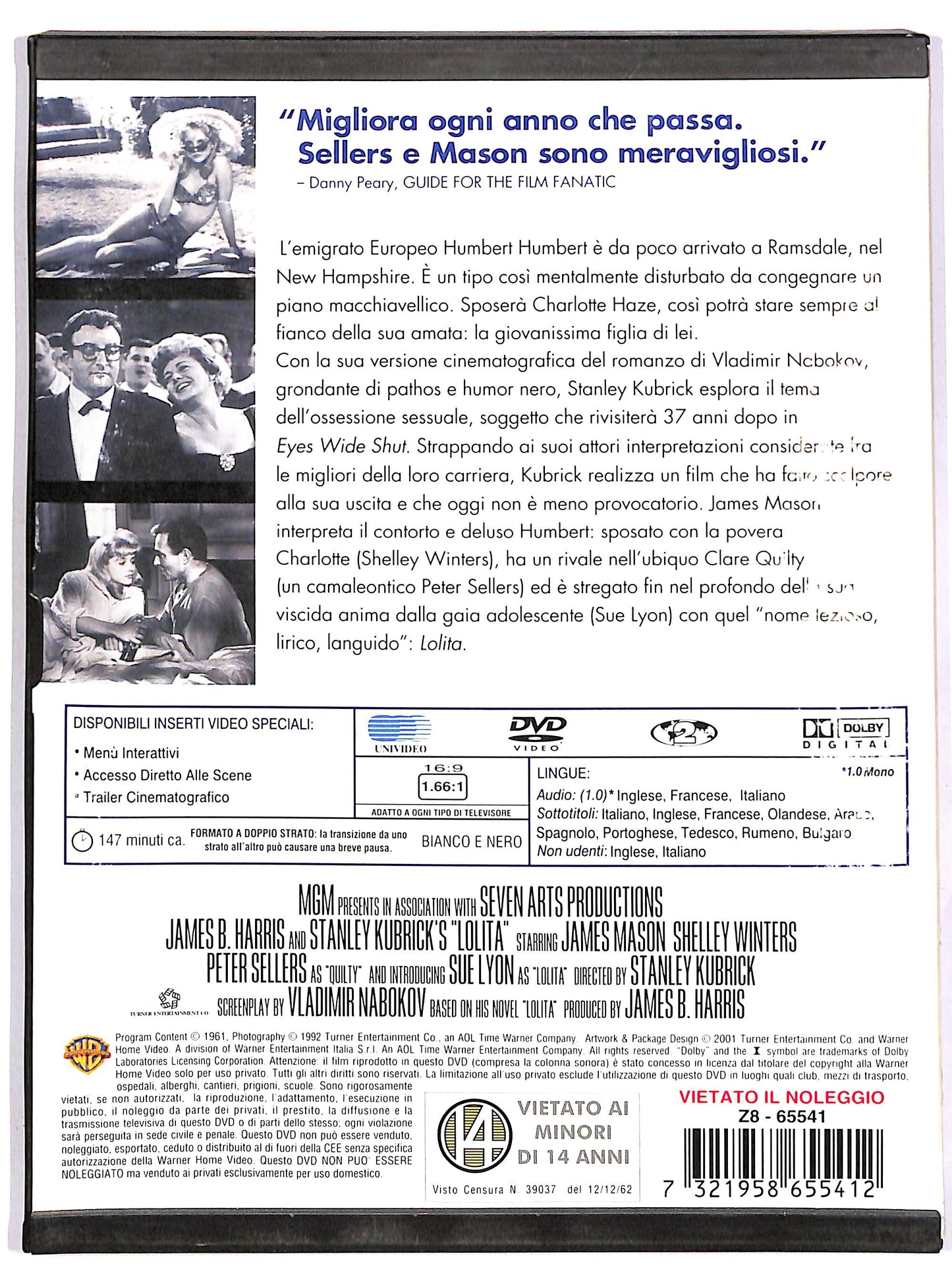 EBOND Lolita SNAPPER DVD D645420