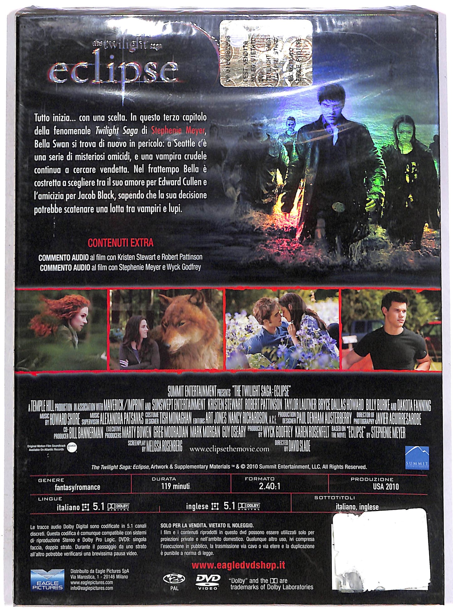 EBOND The Twilight Saga - Eclipse SLIPCASE DVD D645423