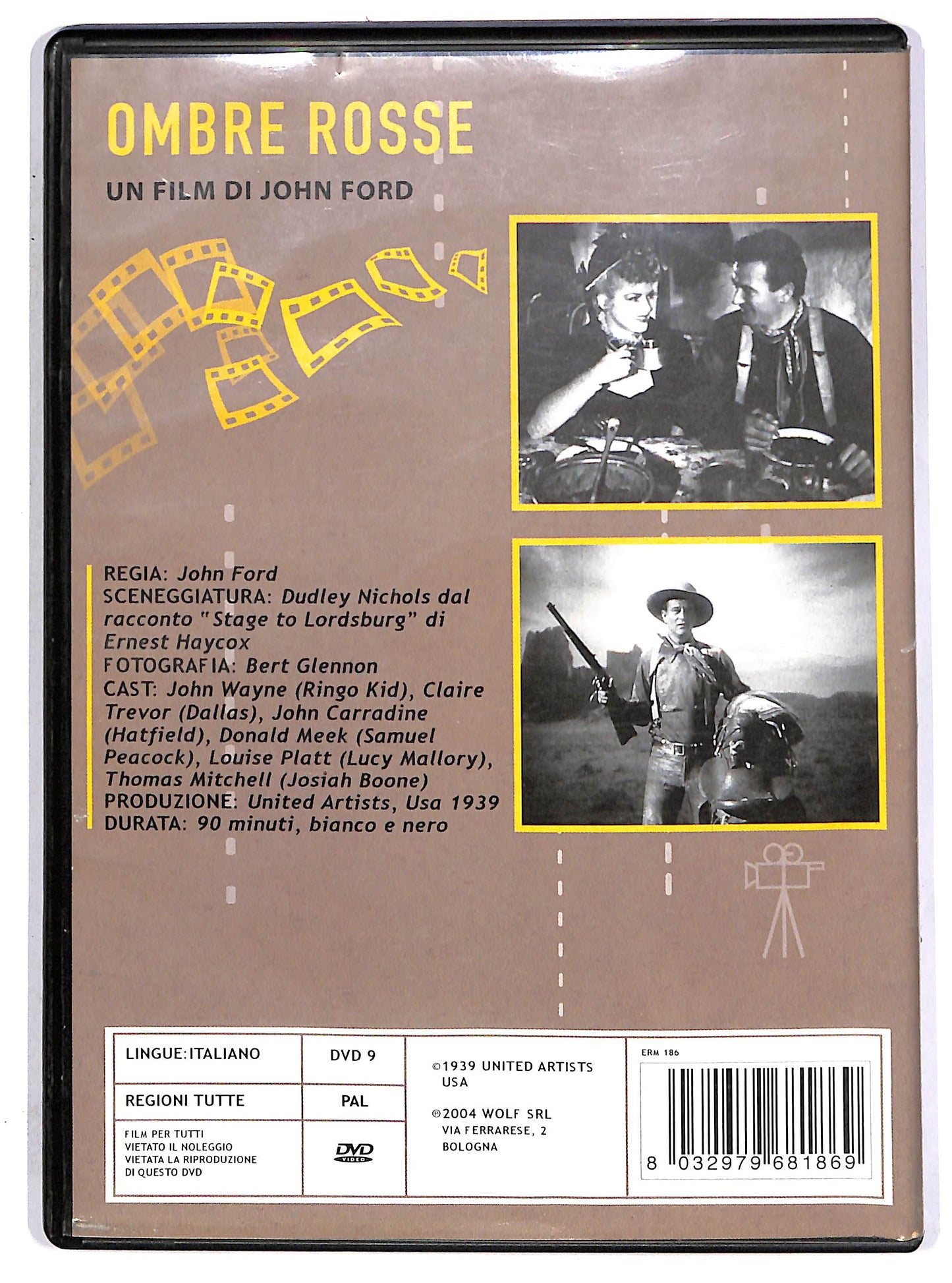 EBOND Ombre Rosse DVD D645430