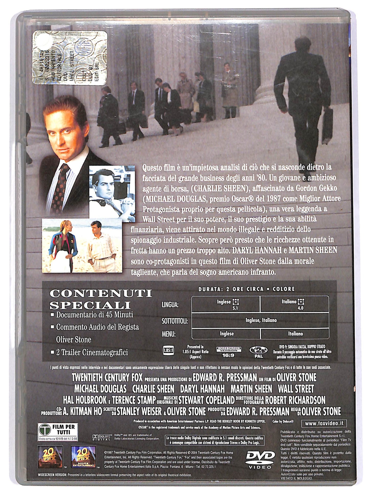 EBOND Wall Street EDITORIALE DVD D645534