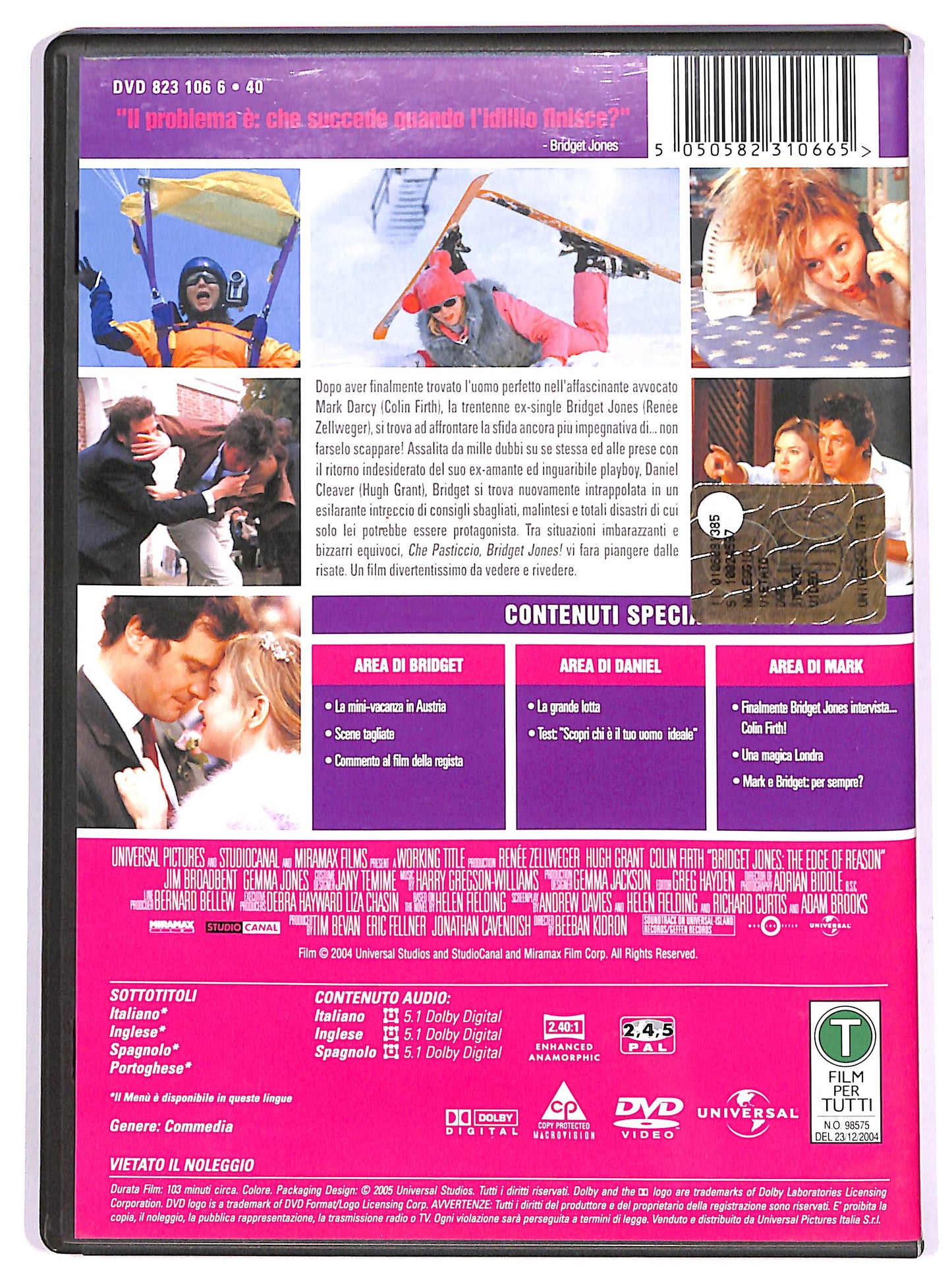 EBOND Che pasticcio, Bridget Jones! DVD D645625