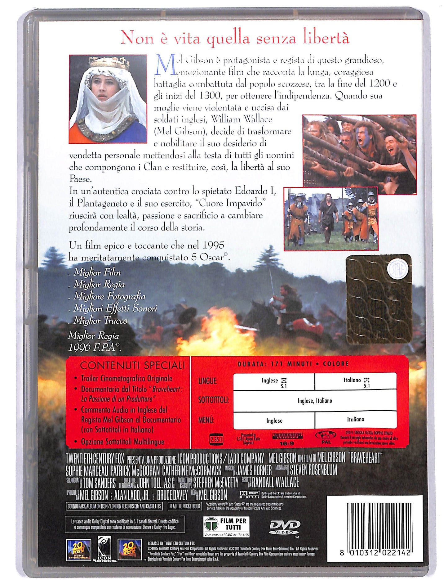 EBOND Braveheart  Cuore impavido 2 dischi DVD D645846