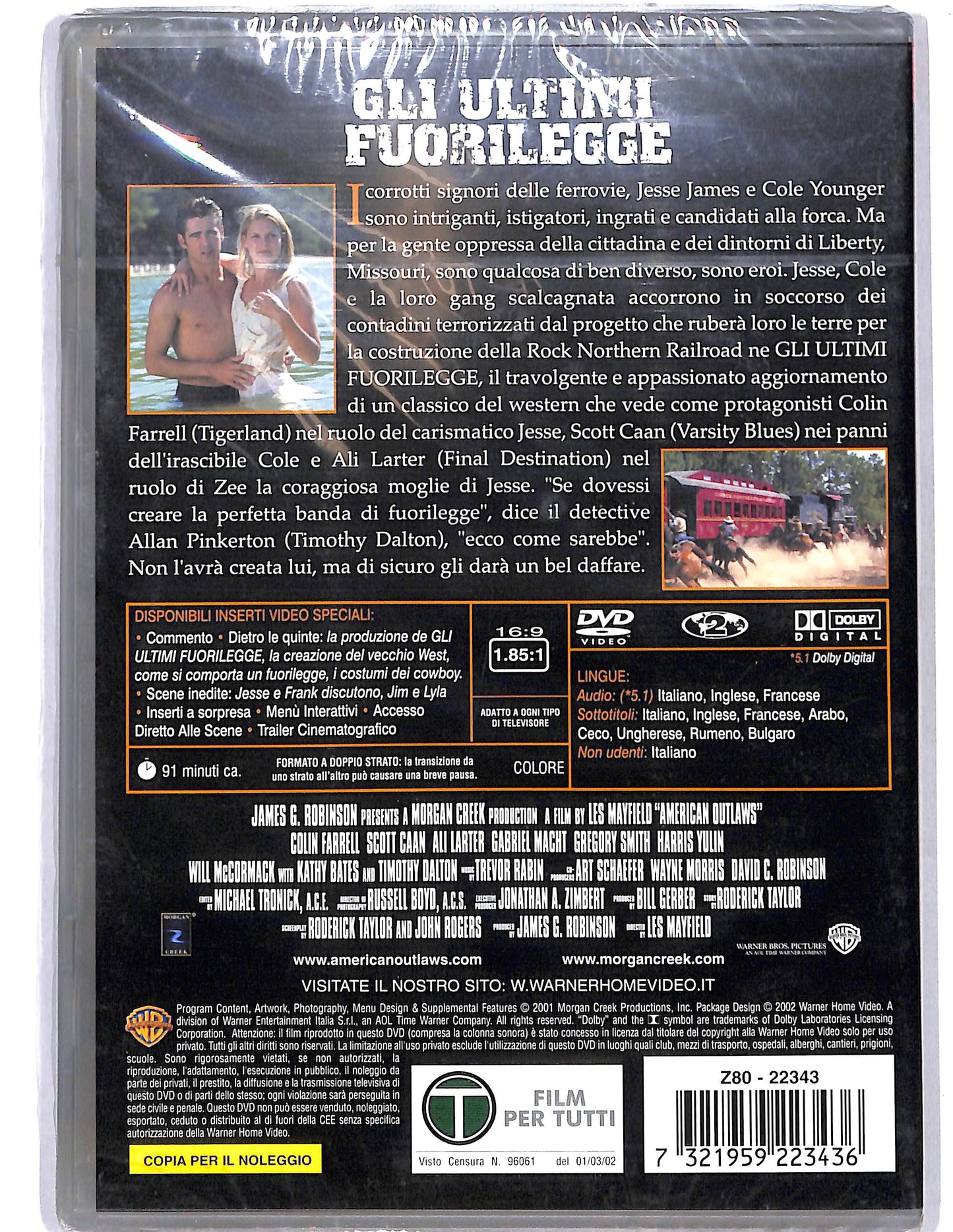 EBOND Gli ultimi fuorilegge  NOLEGGIO DVD D645925