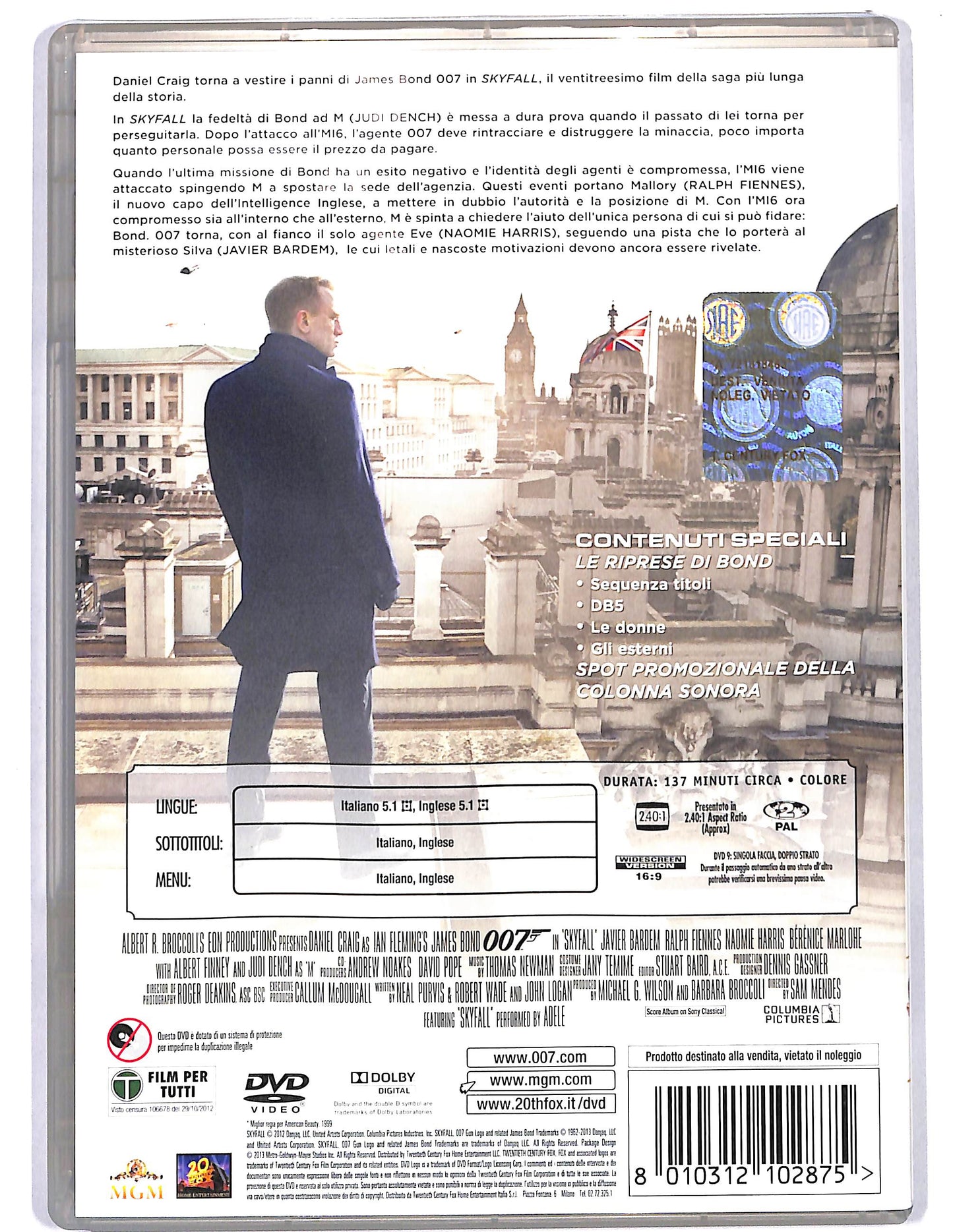 EBOND Skyfall  DVD D646010