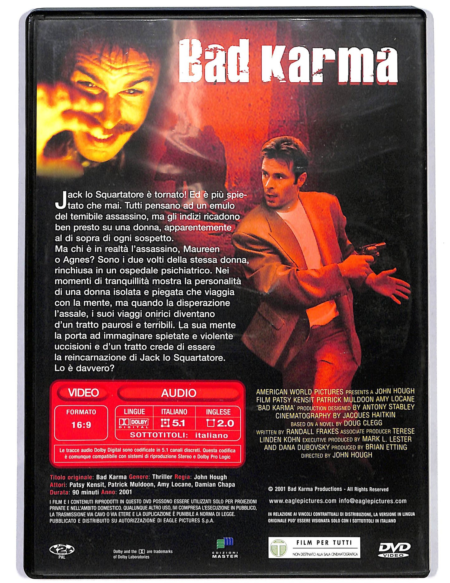EBOND Bad karma  EDITORIALE DVD D646032