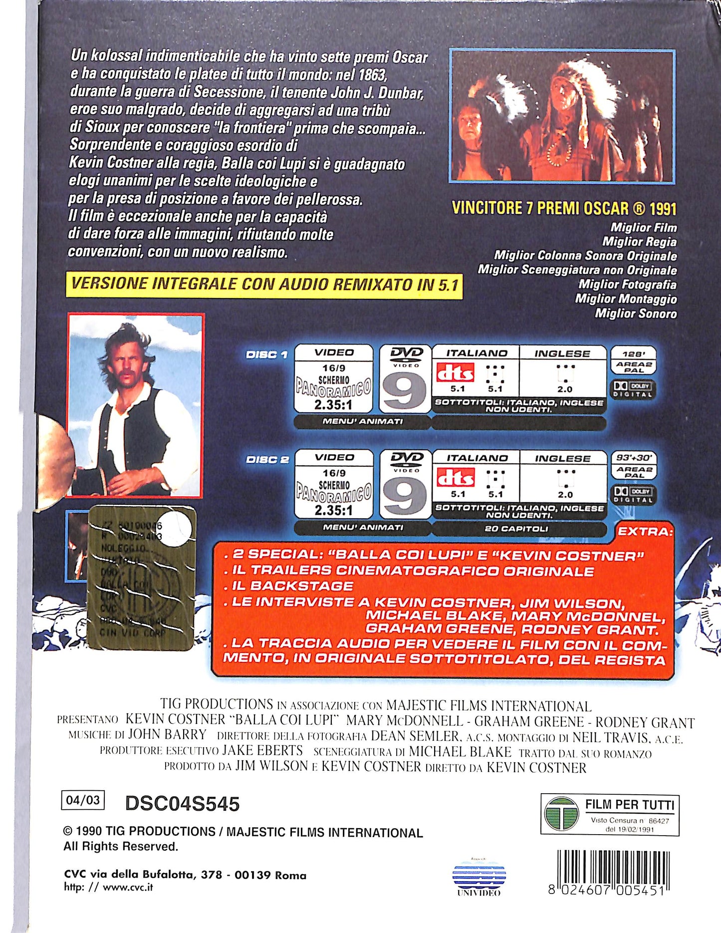 EBOND Balla Coi Lupi  slipcase DVD D646108