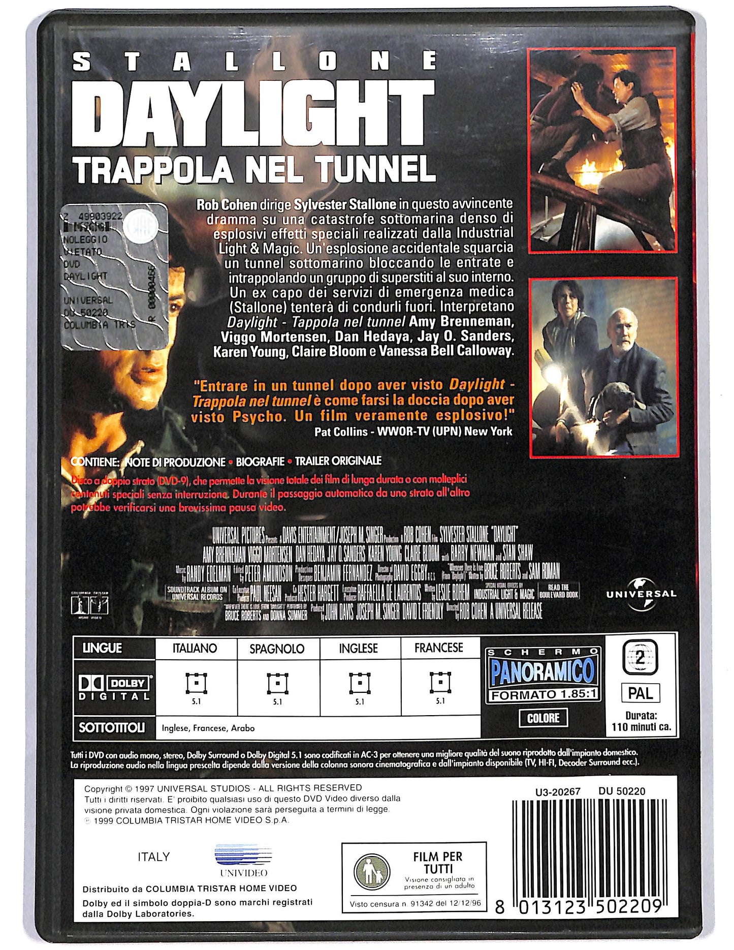 EBOND Daylight Trappola nel tunnel  DVD D646130