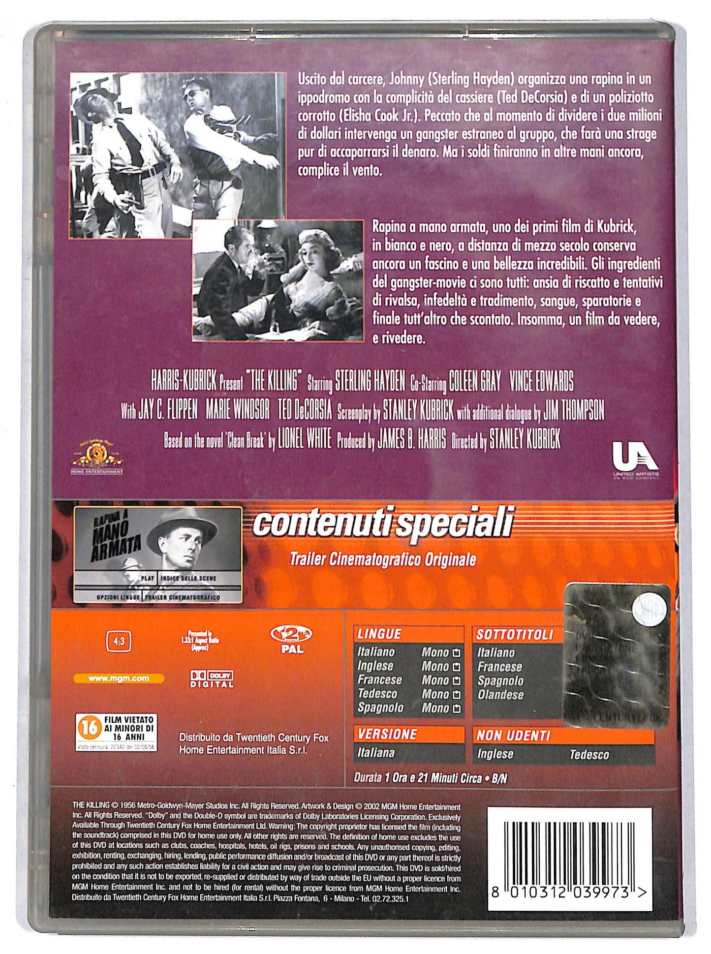 EBOND rapina a mano armata DVD D646618