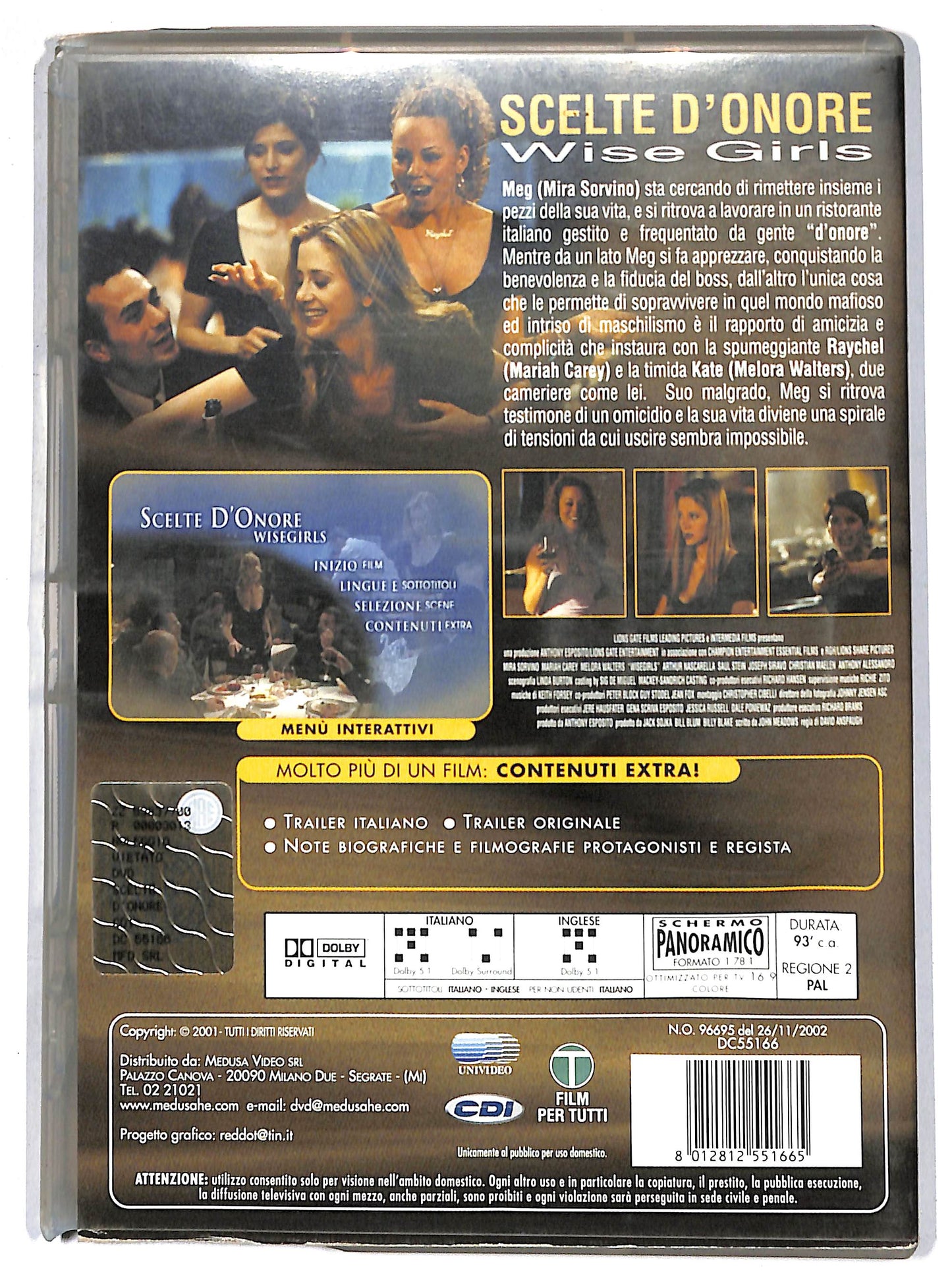 EBOND Scelte d'onore - Wise girls DVD D646624