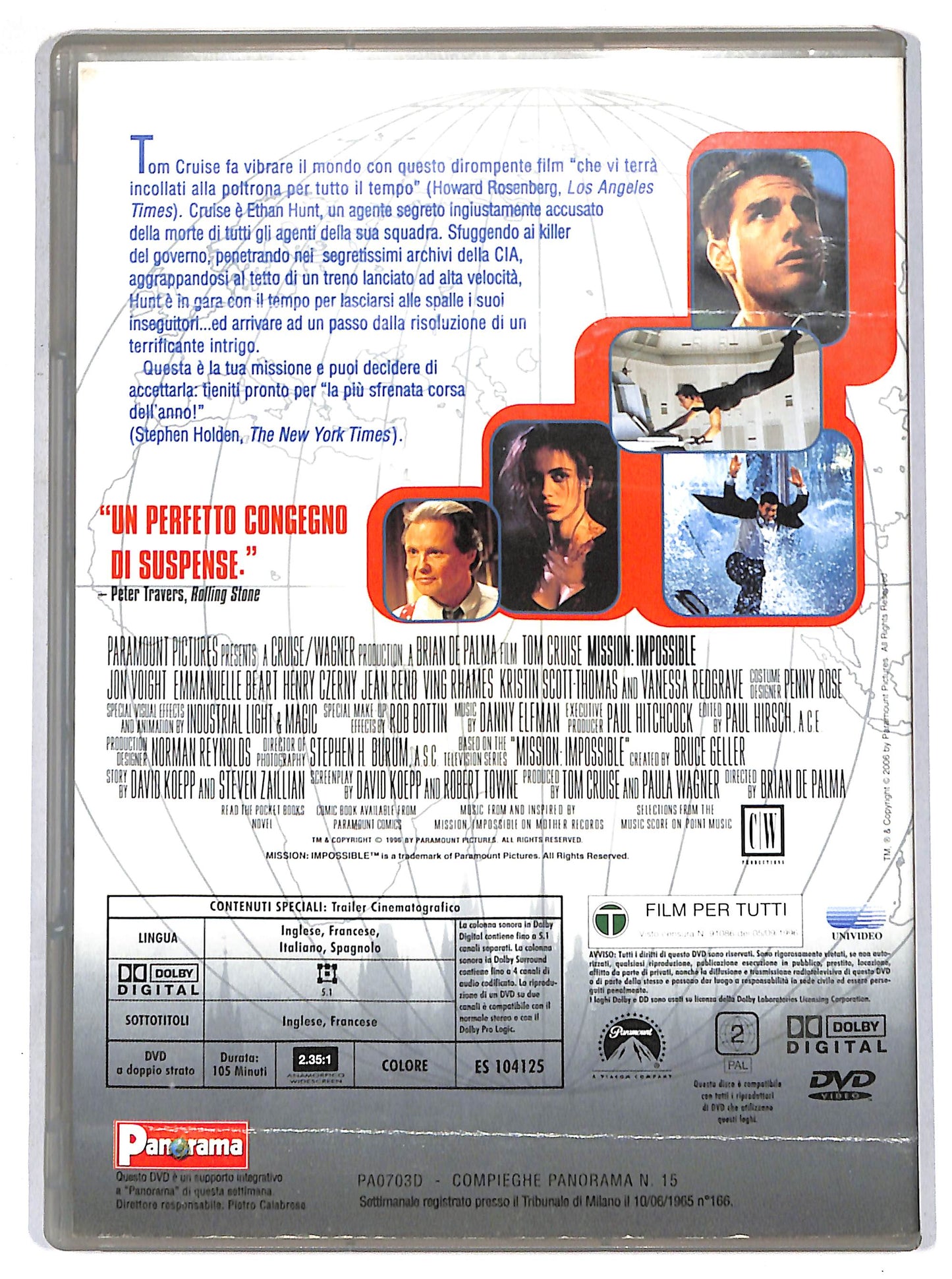 EBOND mission: impossible  EDITORIALE DVD D646637