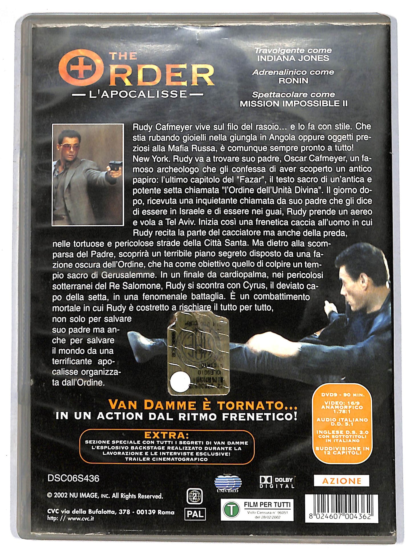 EBOND the order - l'apocalisse DVD D646643