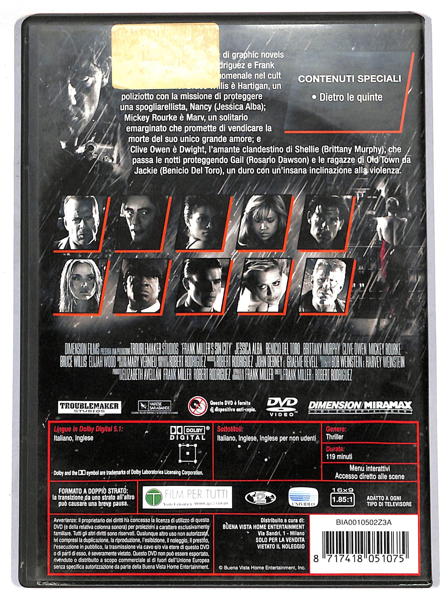 EBOND sin city DVD D646905
