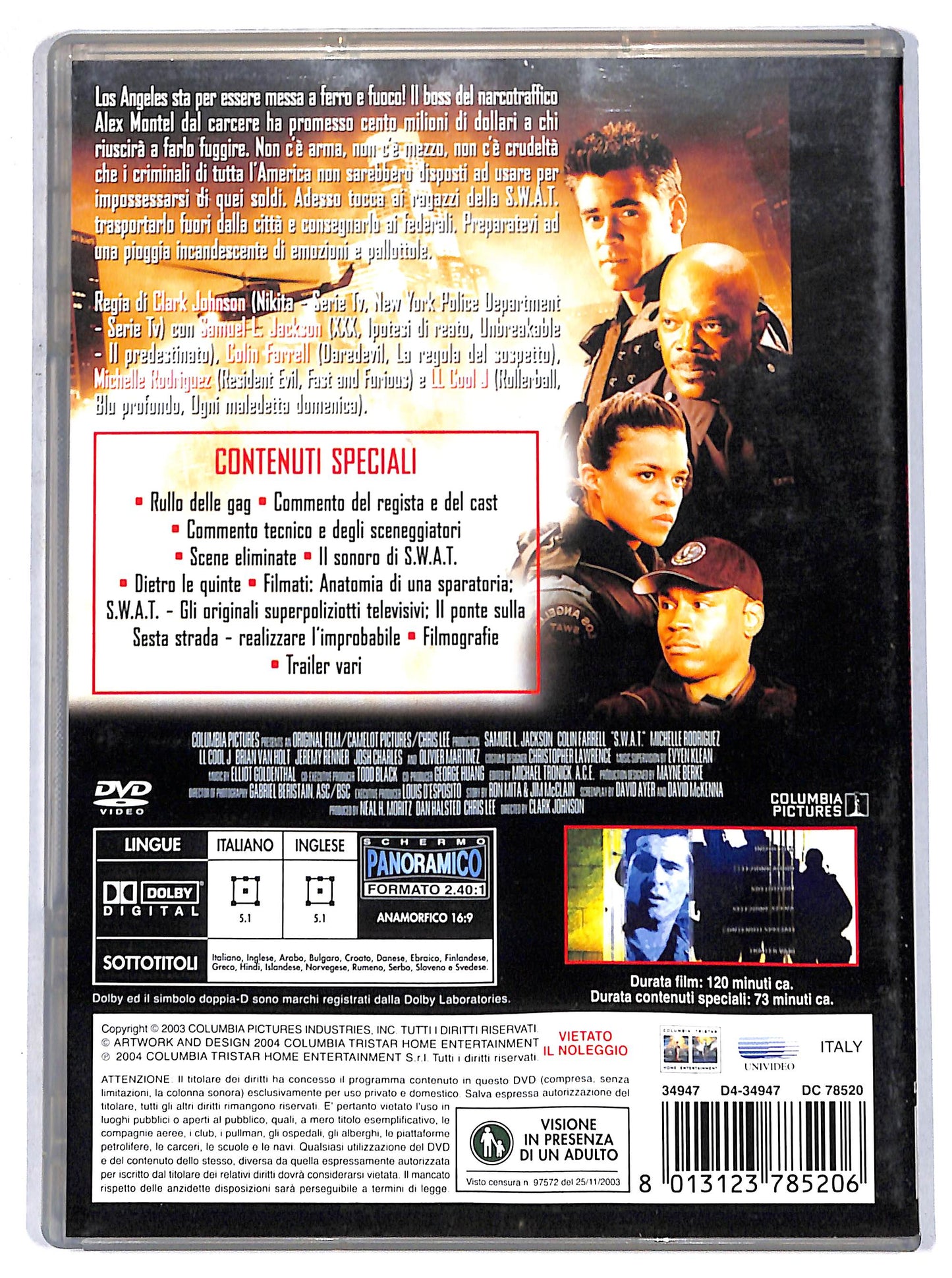 EBOND S.W.A.T. squadra speciale anticrimine DVD D646952