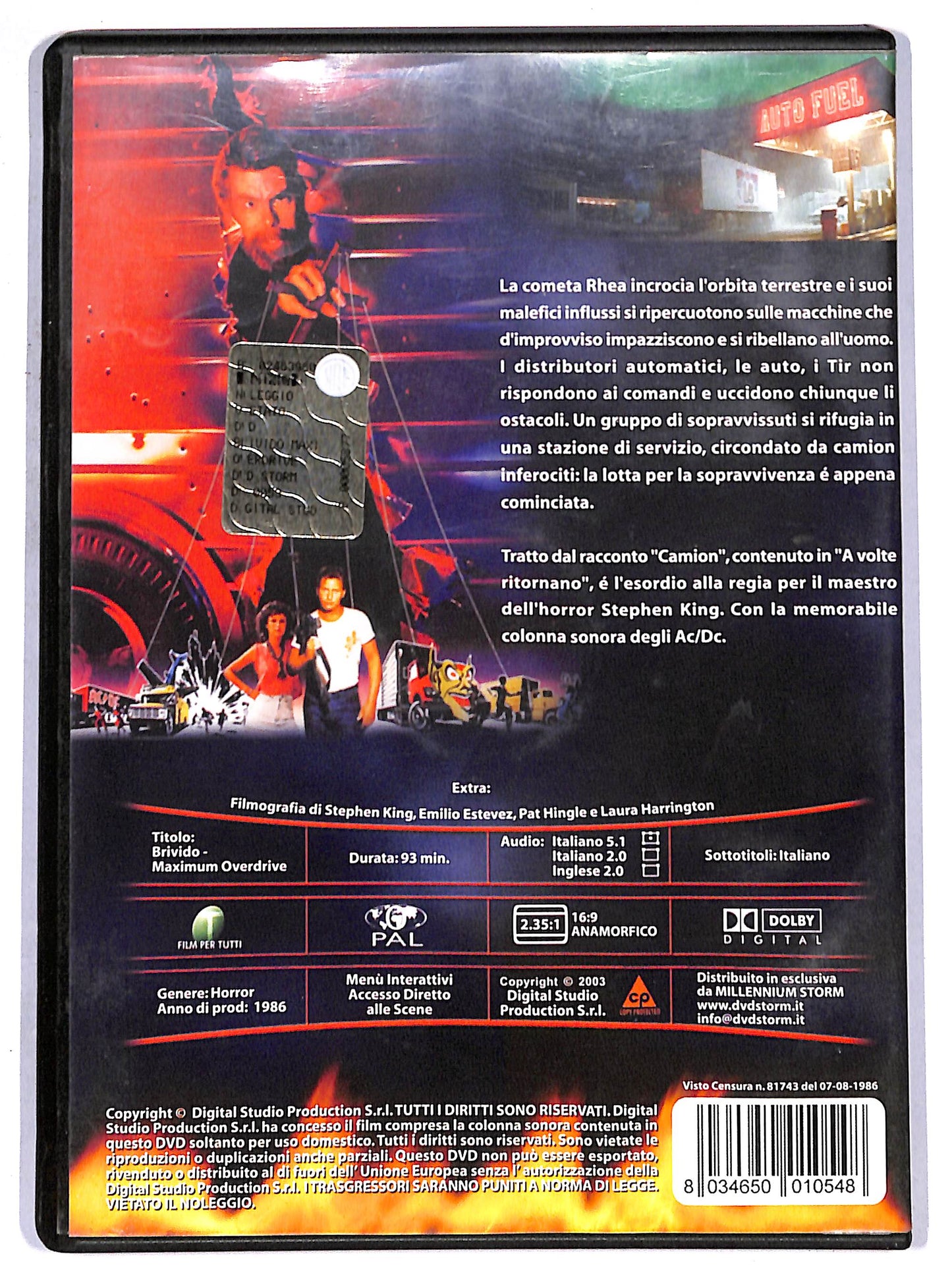 EBOND brivido DVD D647153