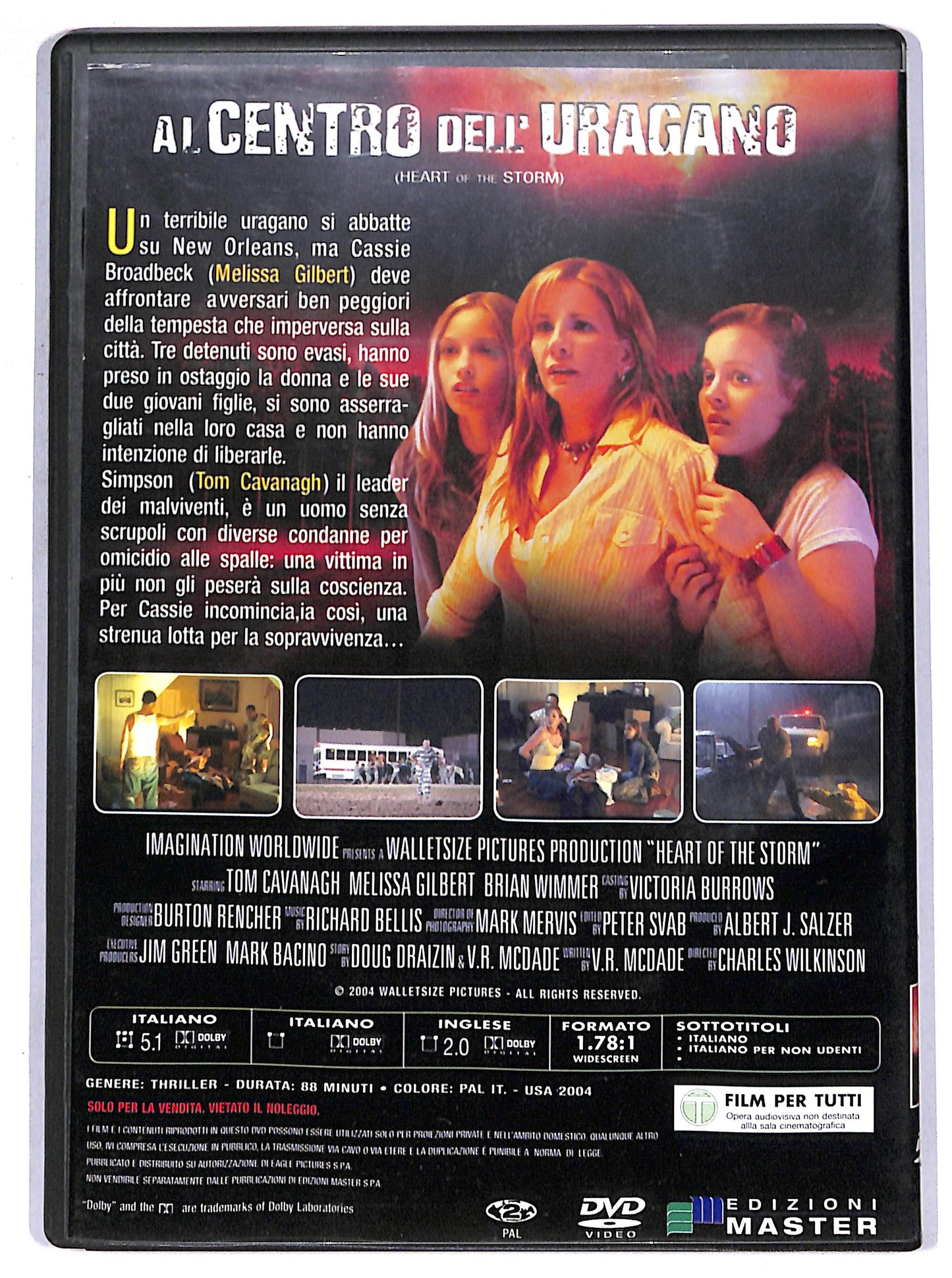 EBOND al centro dell'uragano  EDITORIALE DVD D647243