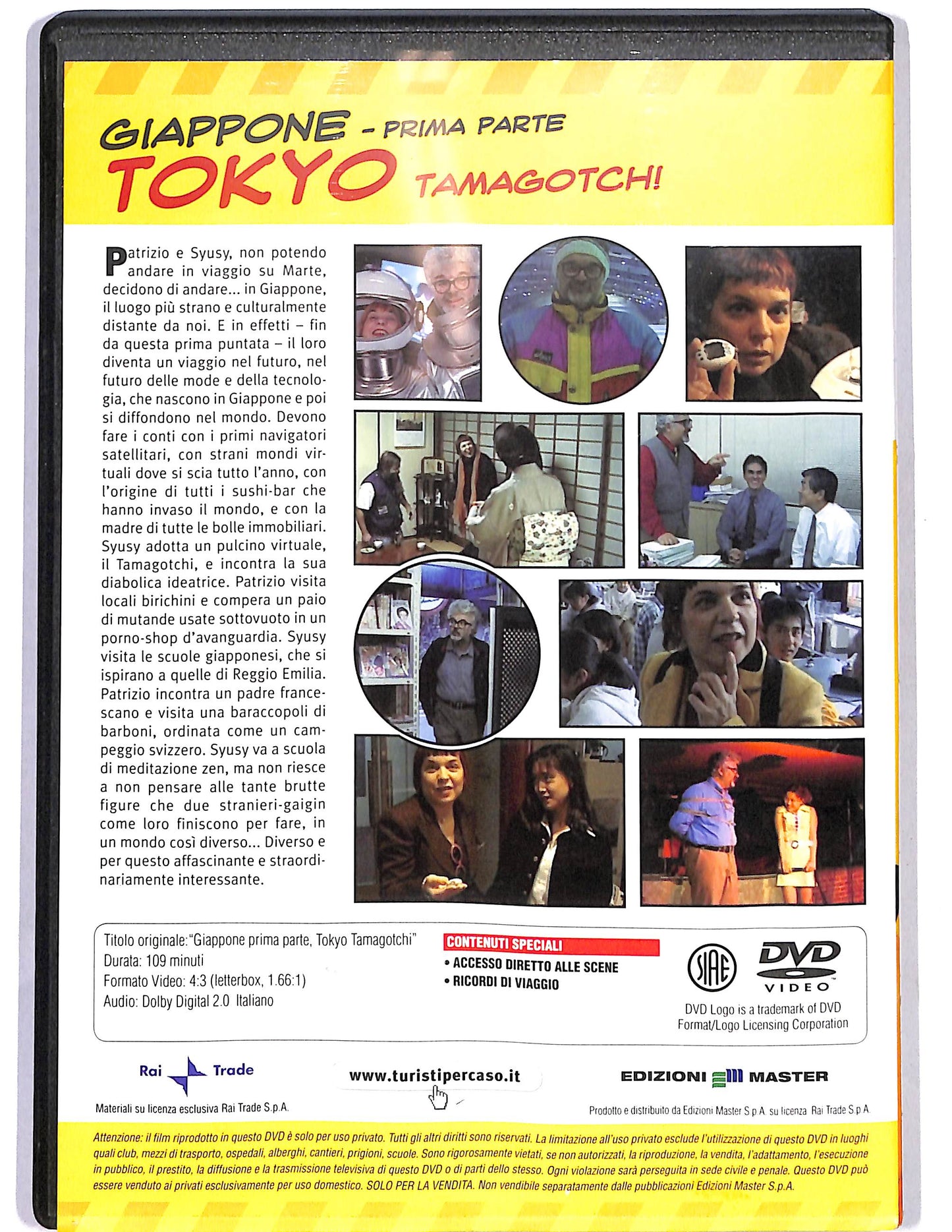 EBOND Giappone Tokyo Prima parte  Vol 1 EDITORIALE  DVD D647418