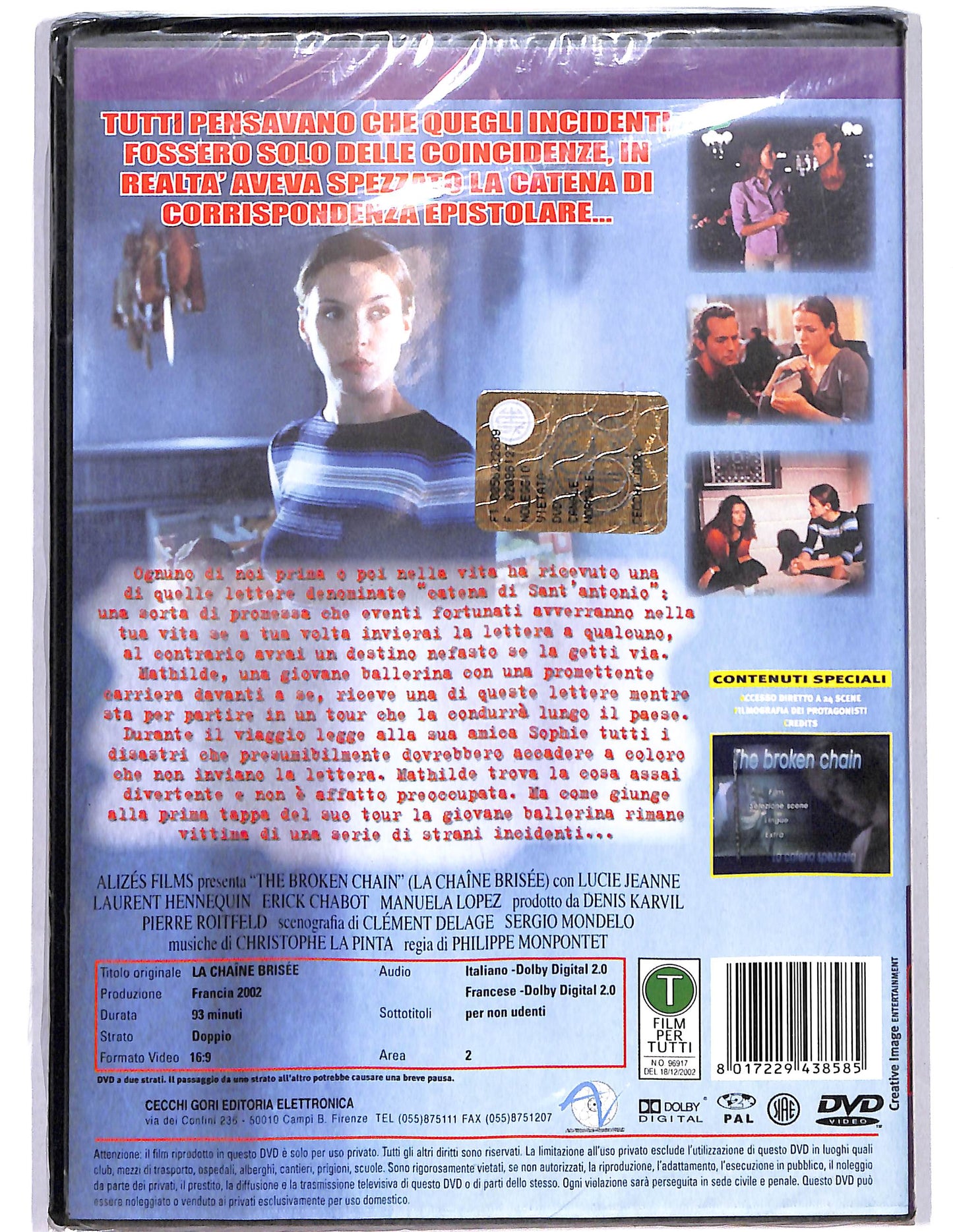 EBOND The broken chain  DVD D647605
