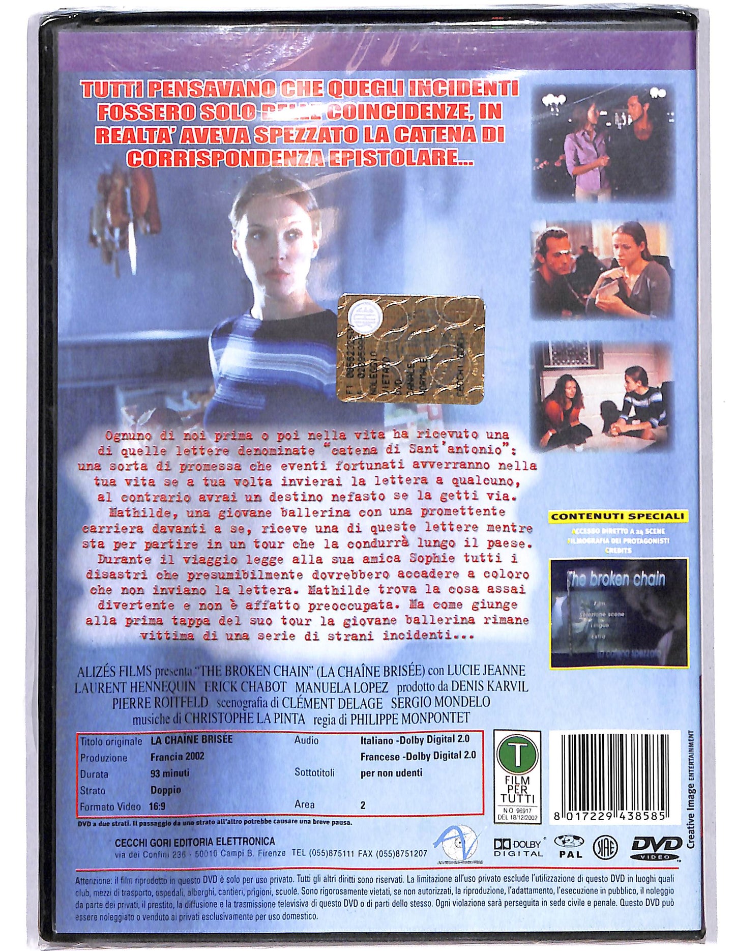 EBOND The Broken Chain  DVD D647632
