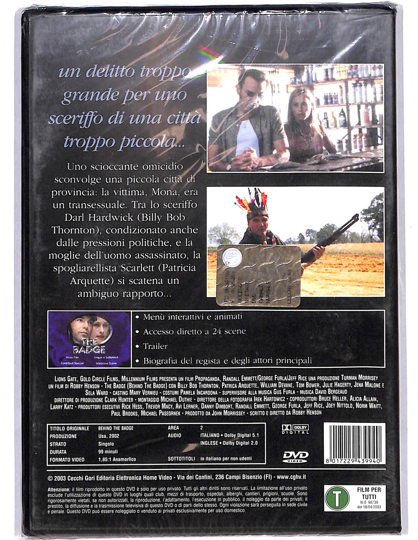 EBOND The badge  DVD D647634