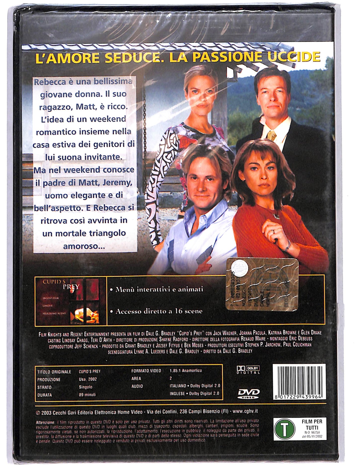 EBOND Cupid's Prey  DVD D647635