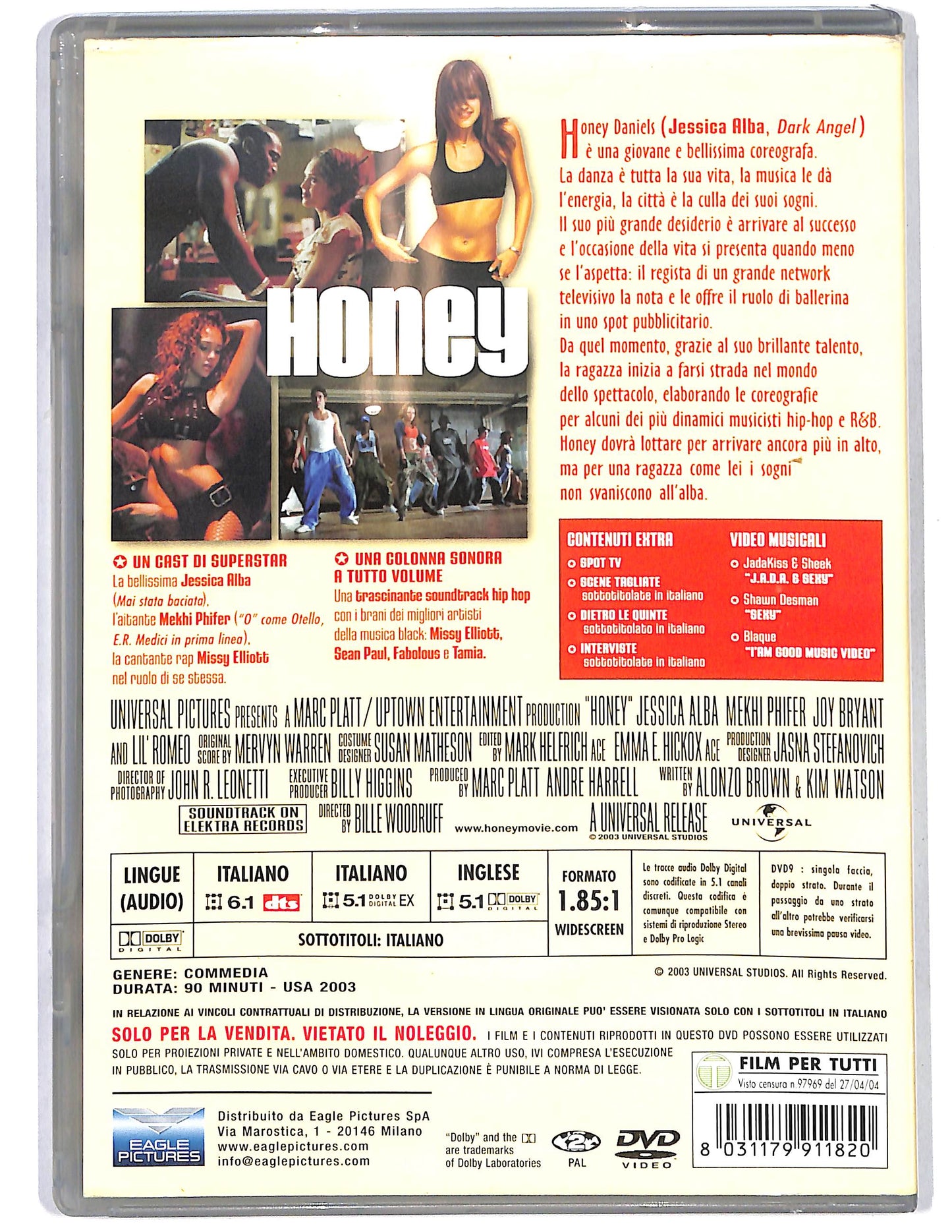 EBOND Honey  DVD D647911