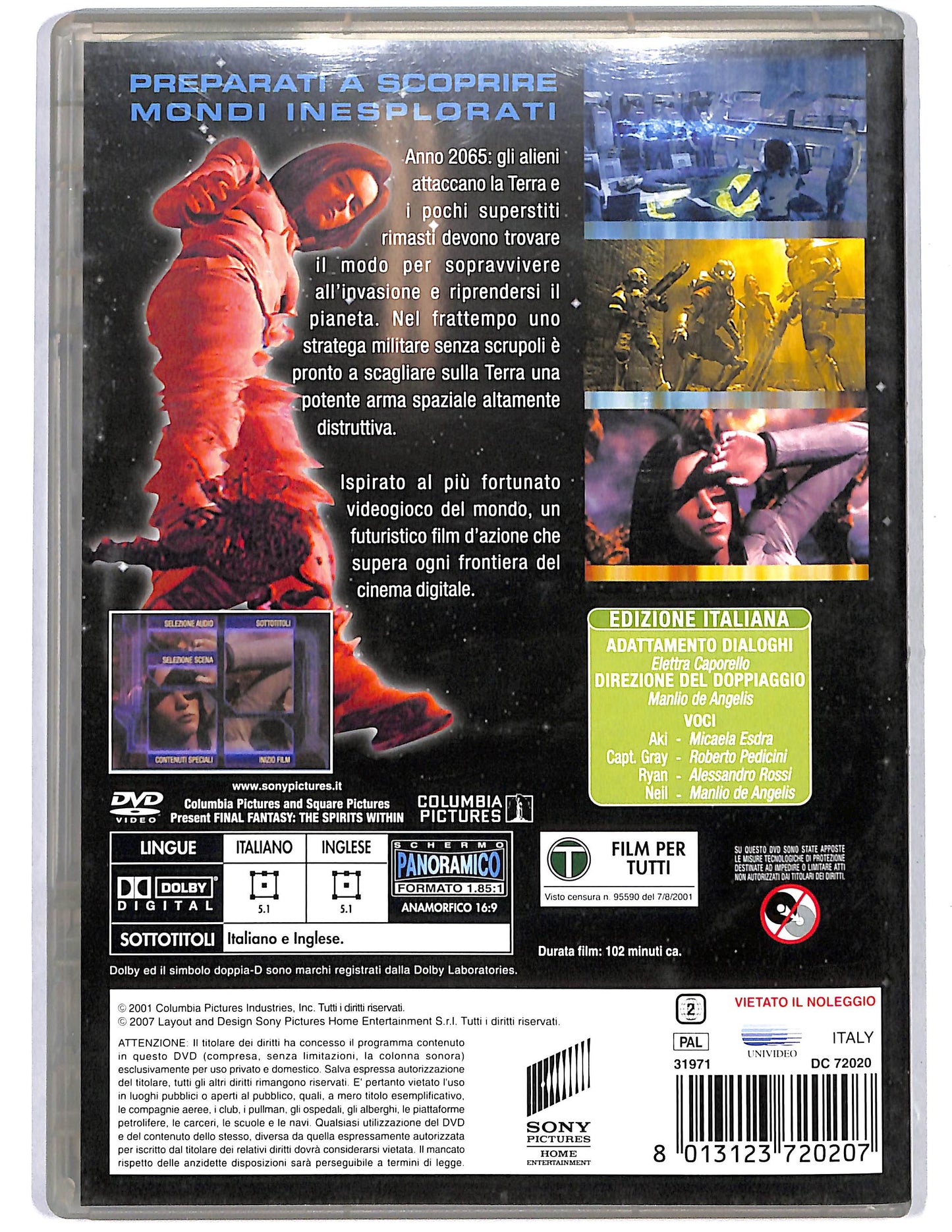 EBOND Final Fantasy  DVD D647955