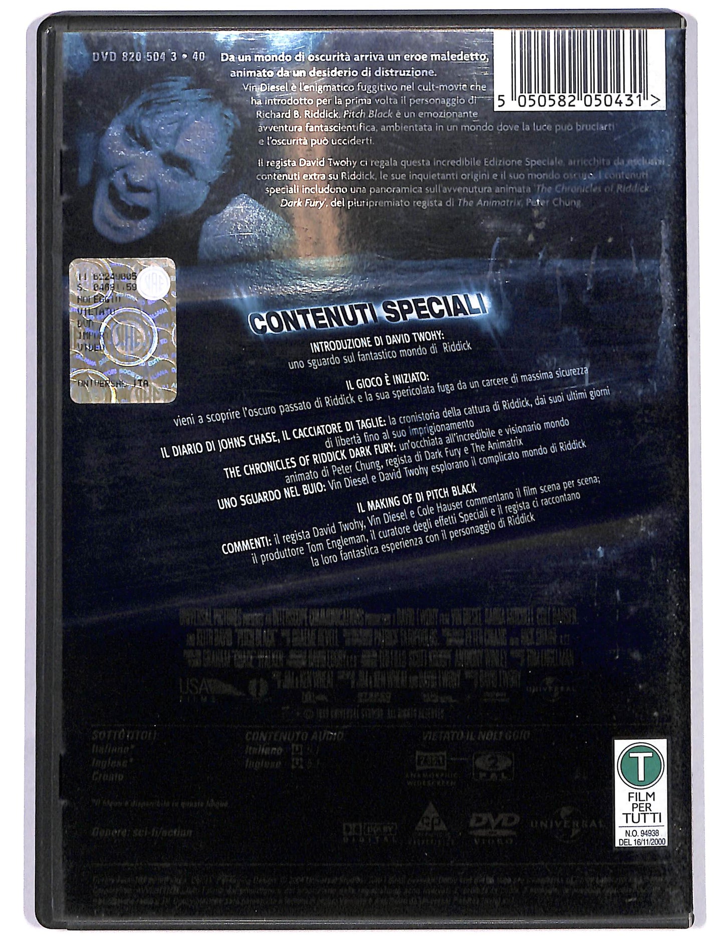 EBOND Pitch Black  DVD D648051