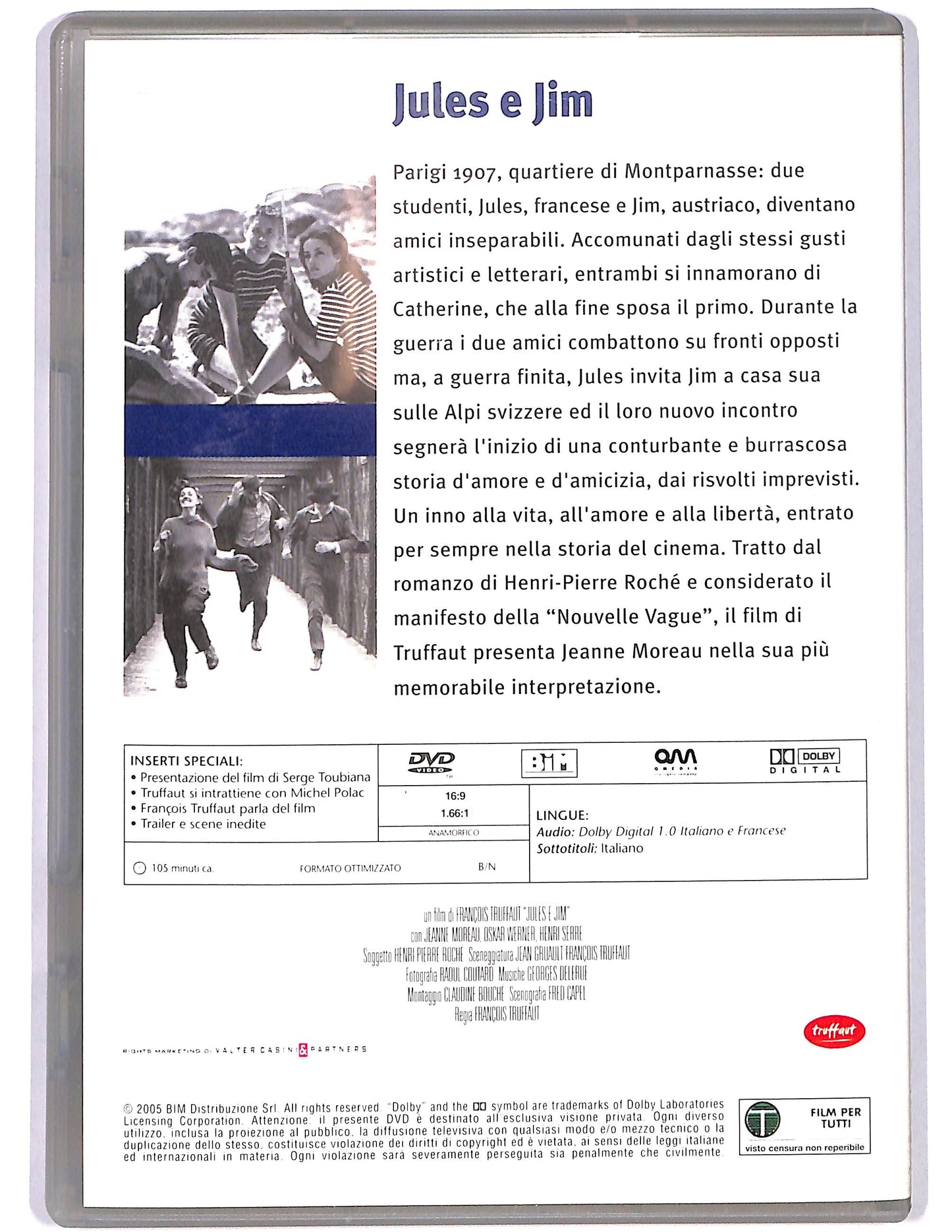 EBOND Jules e Jim EDITORIALE DVD D648054