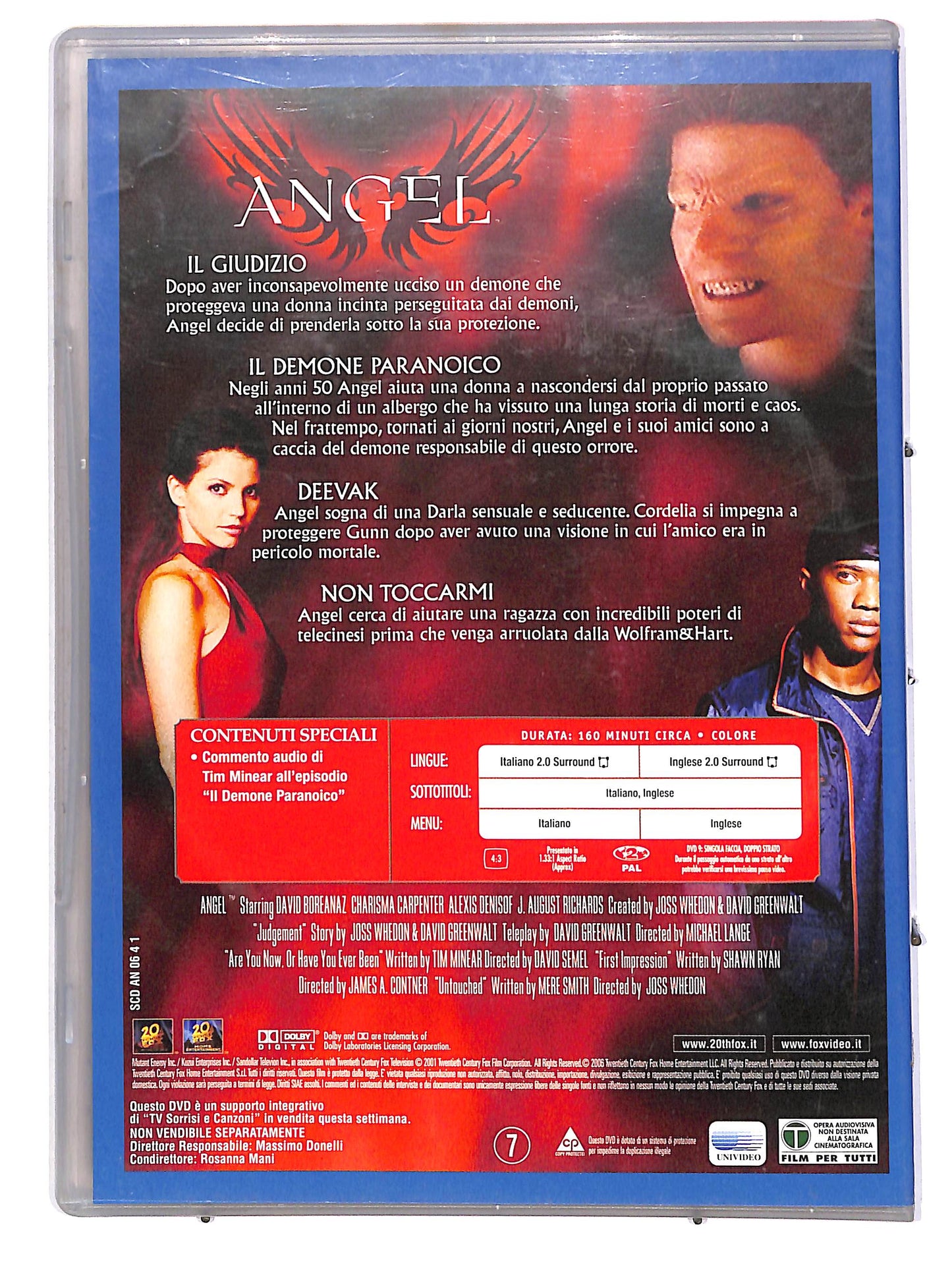 EBOND Angel - Stagione 2 Disco 1 SLIMCASE EDITORIALE DVD D648131