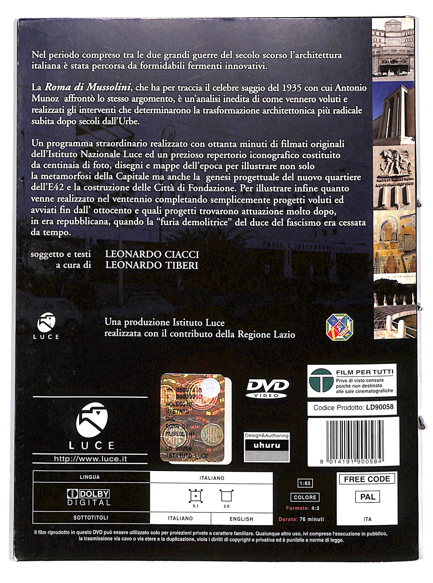 EBOND La Roma di Mvssolini DVD D648148