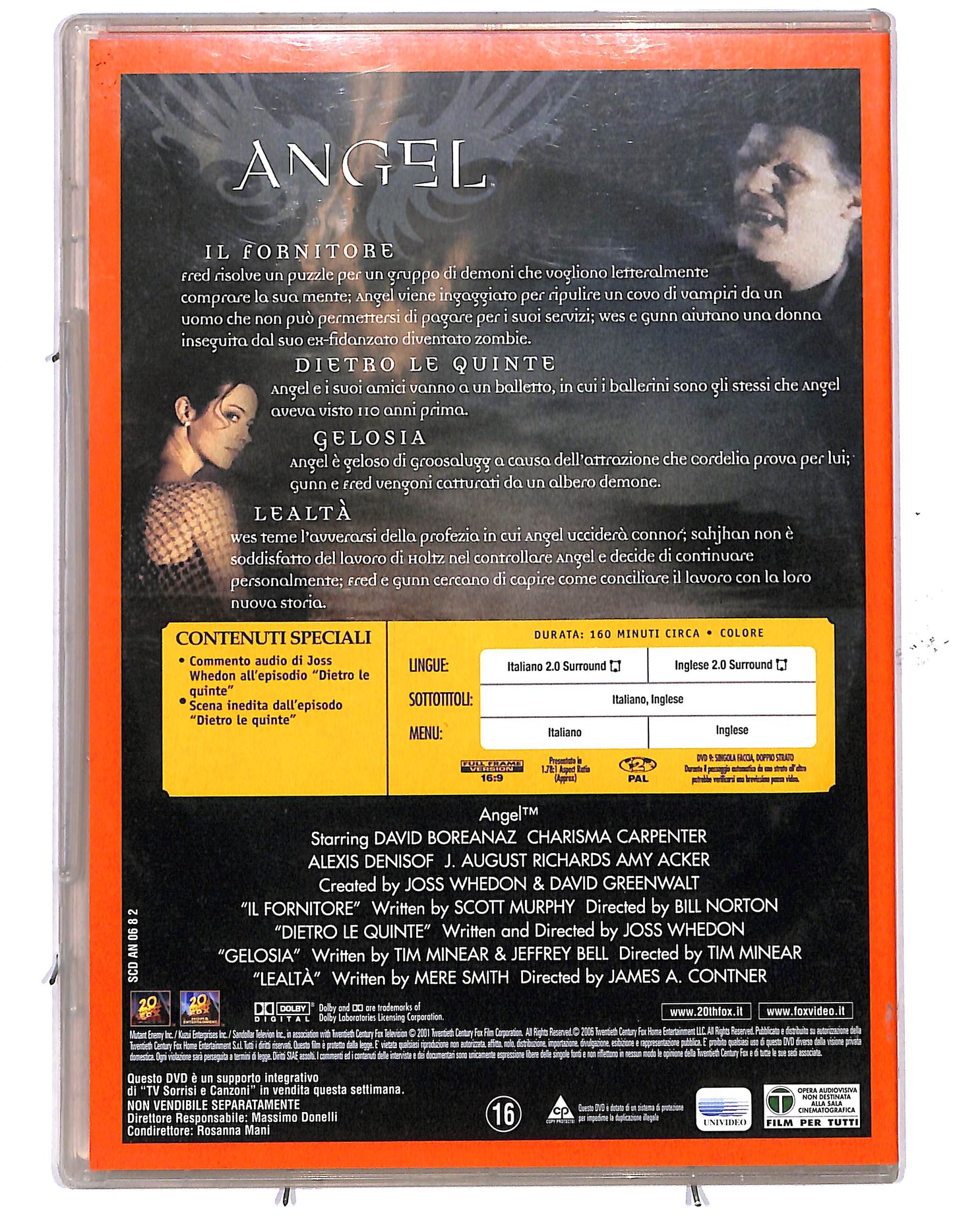 EBOND Angel Stagione 3 Disco 4  EDITORIALE  DVD D648238