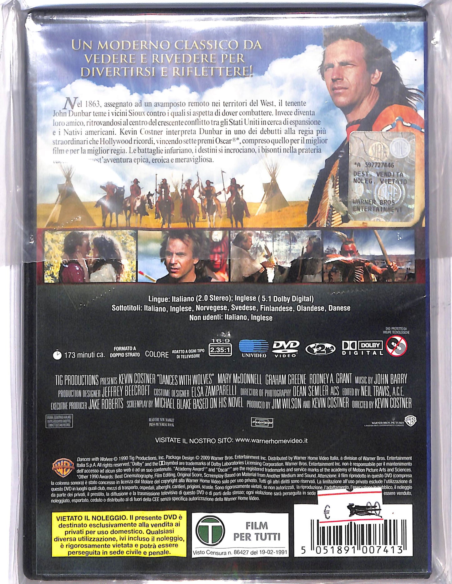 EBOND Balla coi lupi DVD D648310