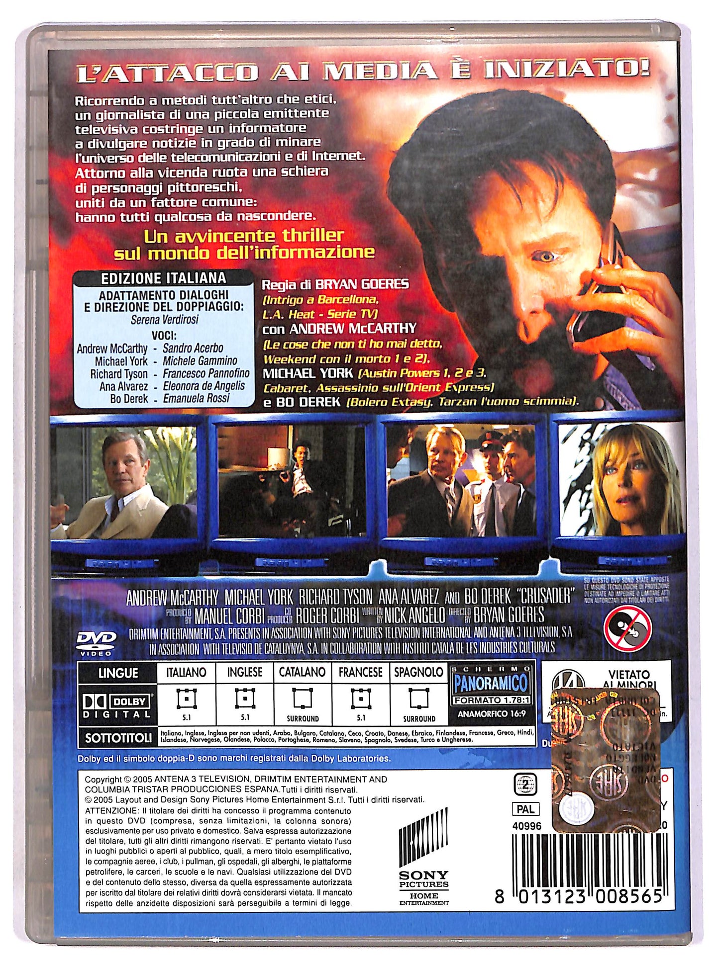 EBOND Crusader l'informatore DVD D648510