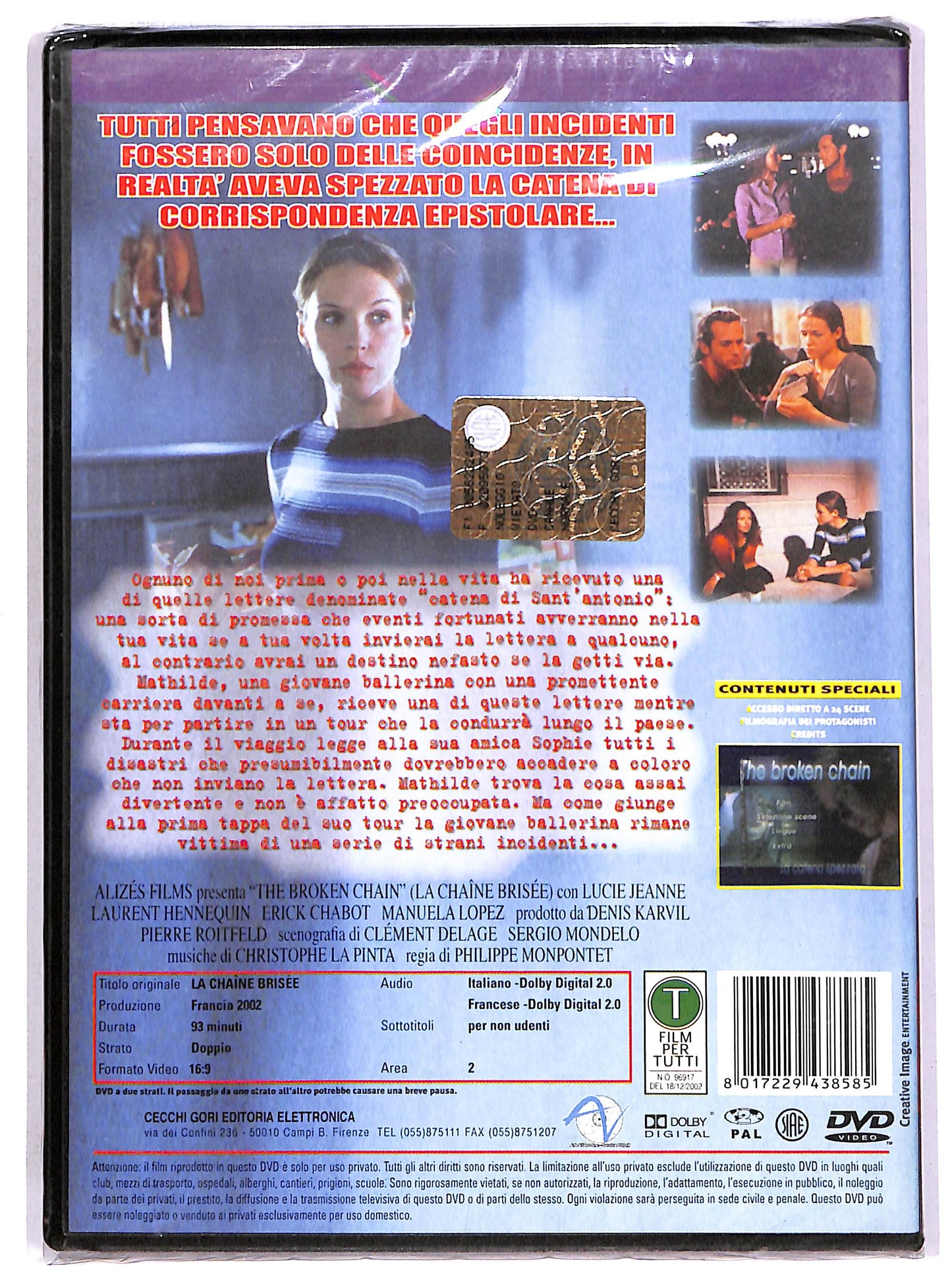 EBOND The Broken Chain DVD D648536