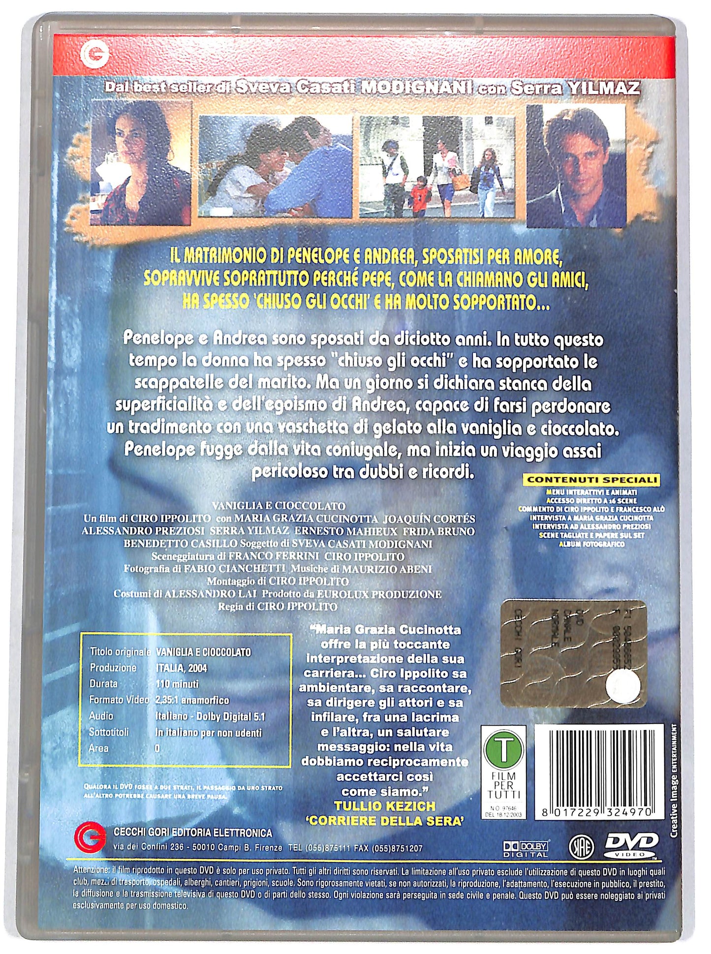 EBOND Vaniglia e cioccolato DVD D648633