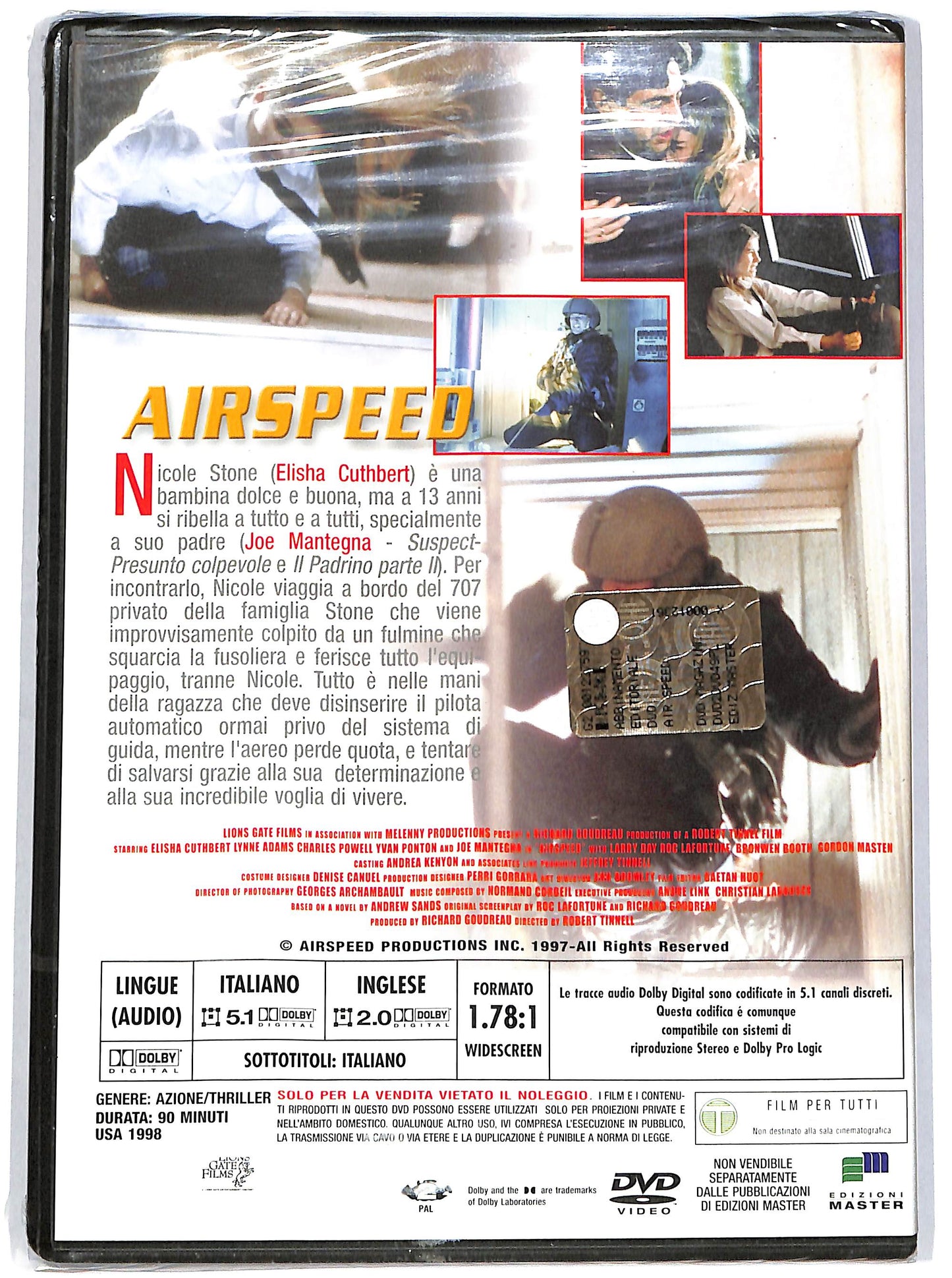 EBOND Airspeed  EDITORIALE  DVD D648637