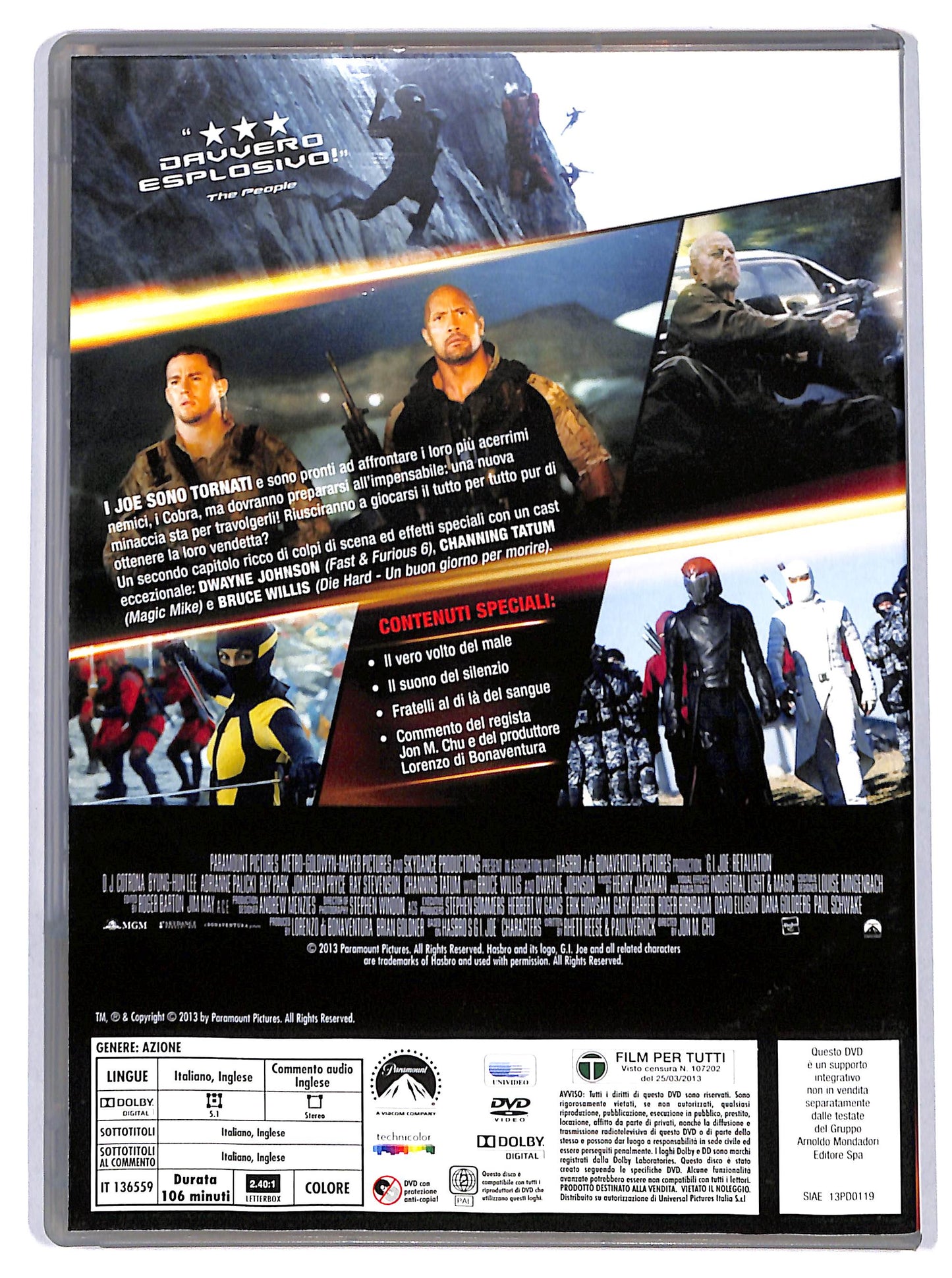 EBOND G.I. Joe - La vendetta  EDITORIALE DVD D648728