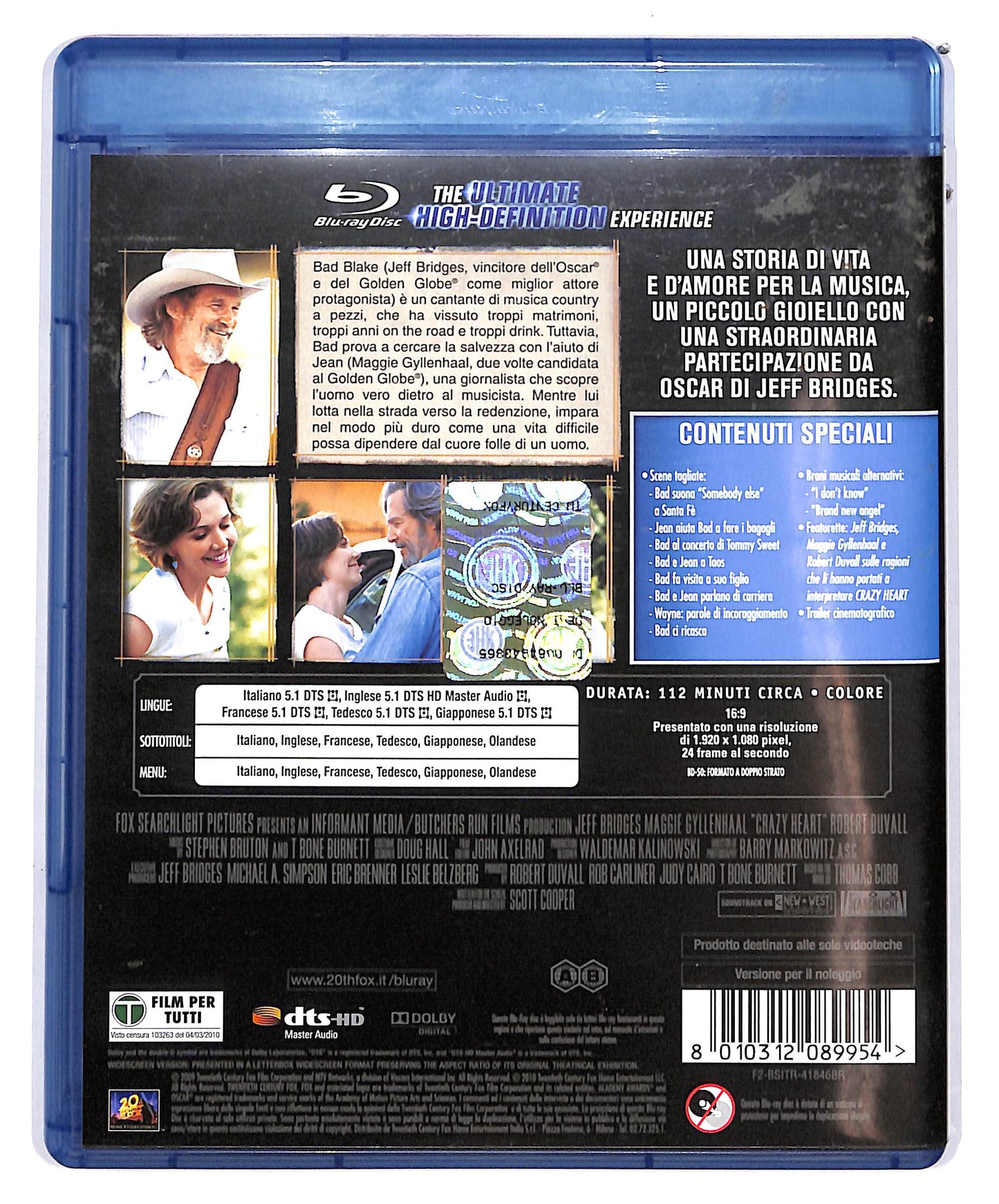 EBOND Crazy Heart NOLEGGIO BLURAY D649062