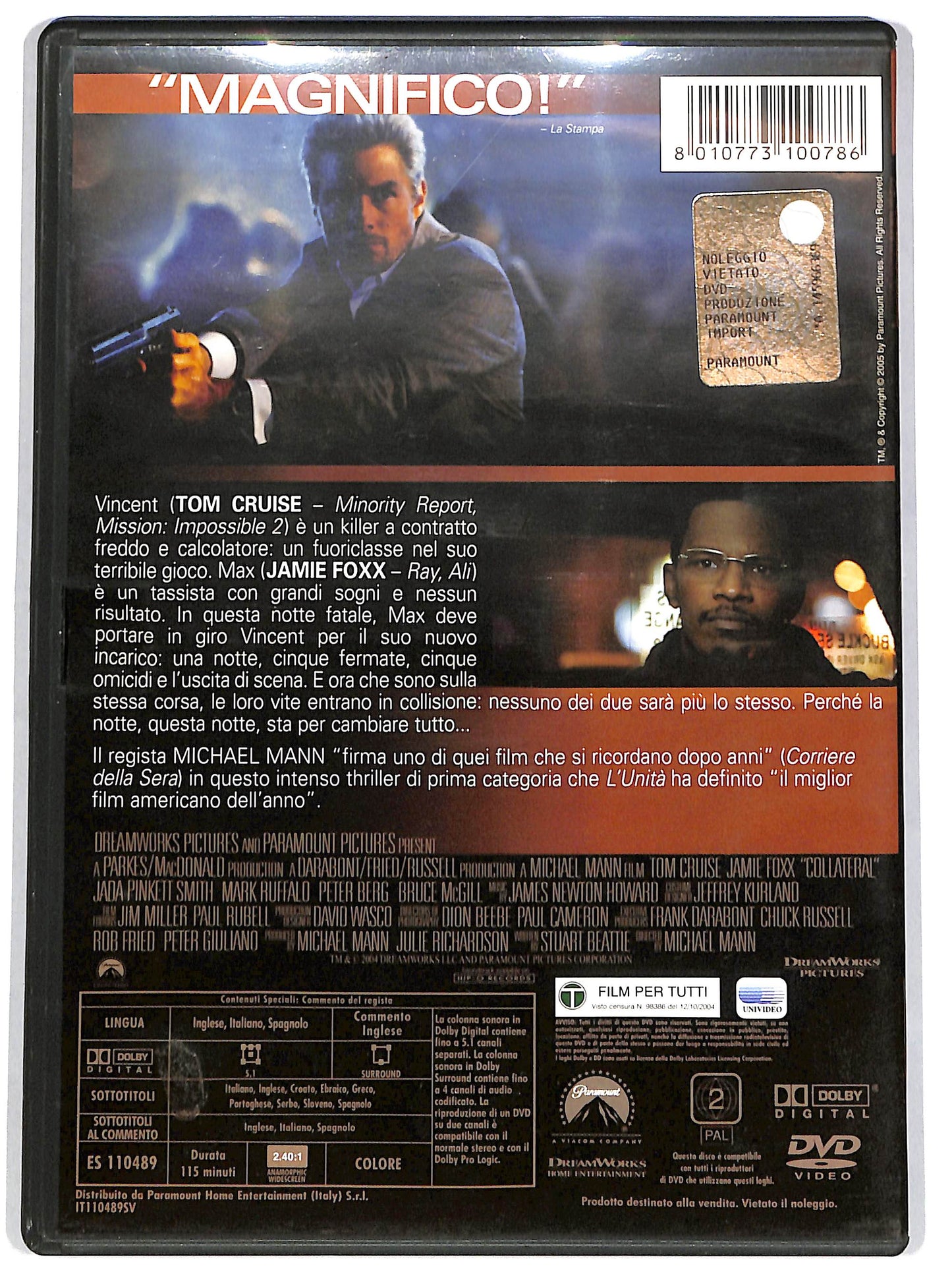 EBOND Collateral (film) DVD D649327