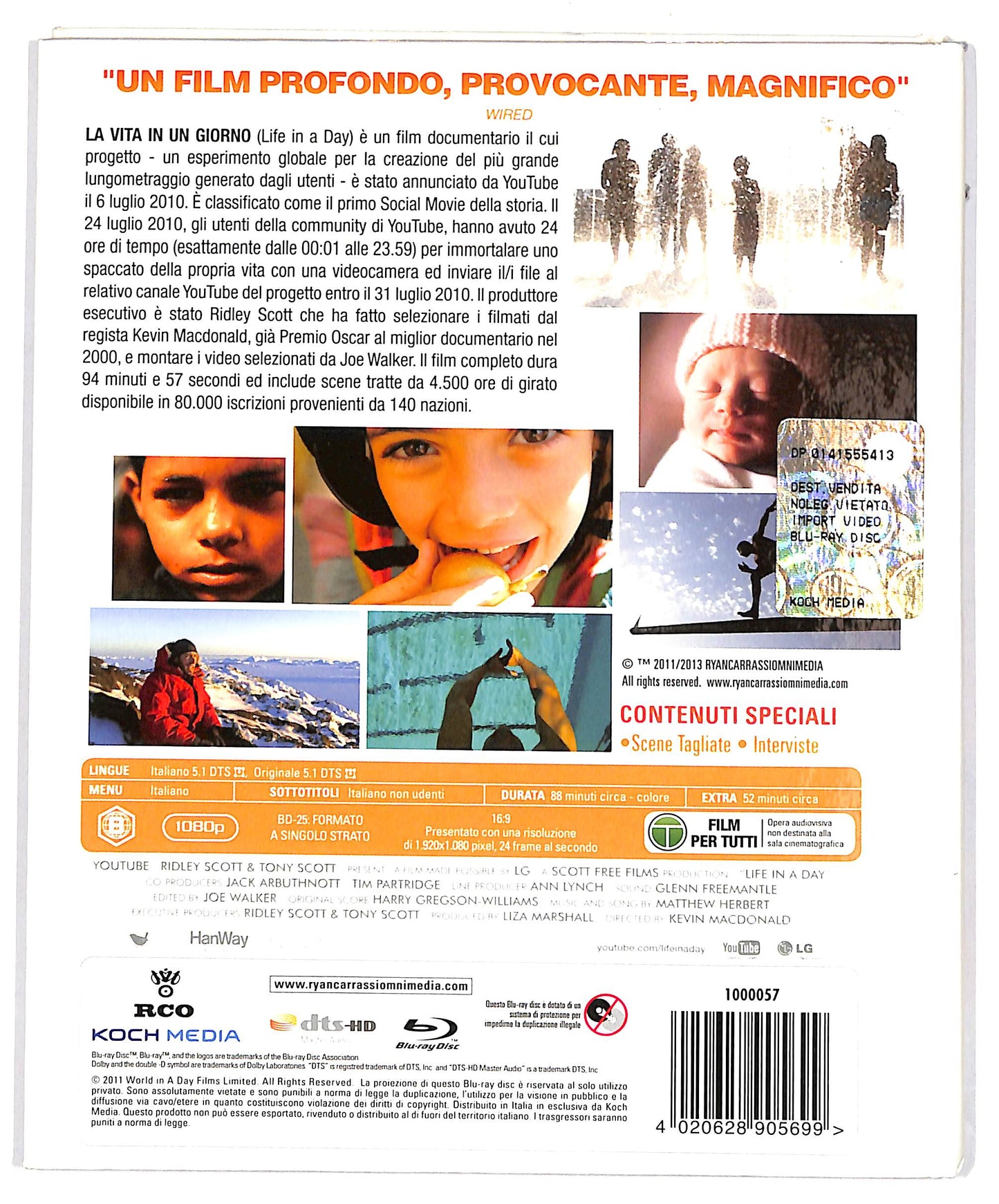 EBOND La vita in un giorno Digibook EDIZIONE SPECIALE BLURAY D649407