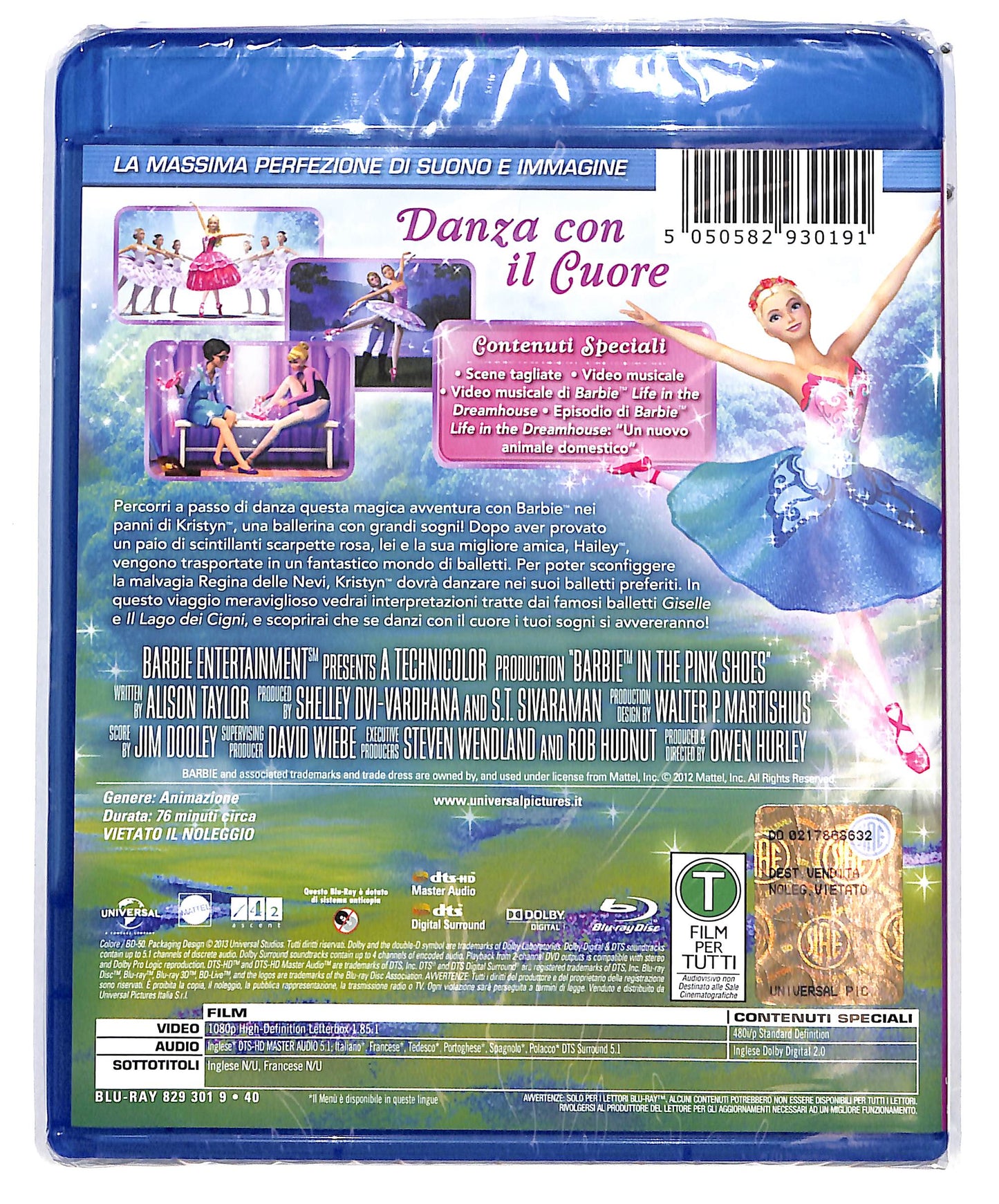 EBOND Barbie e le scarpette rosa BLURAY D649414