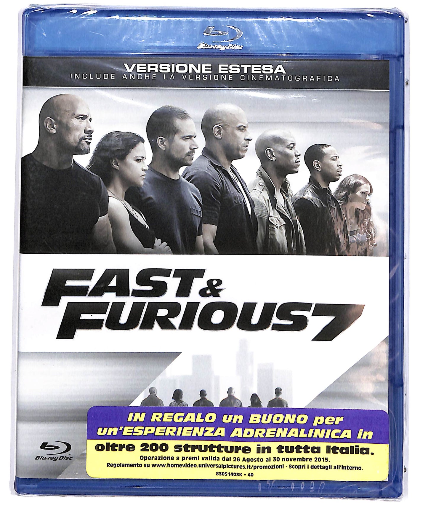 EBOND Fast e Furious 7 BLURAY D649432