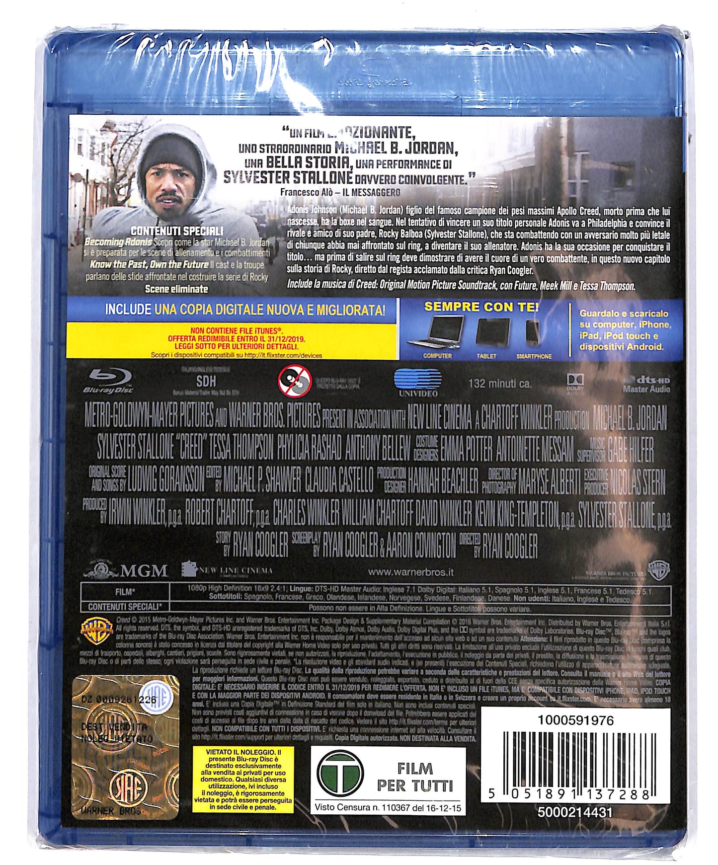 EBOND Creed - Nato per combattere BLURAY D649435