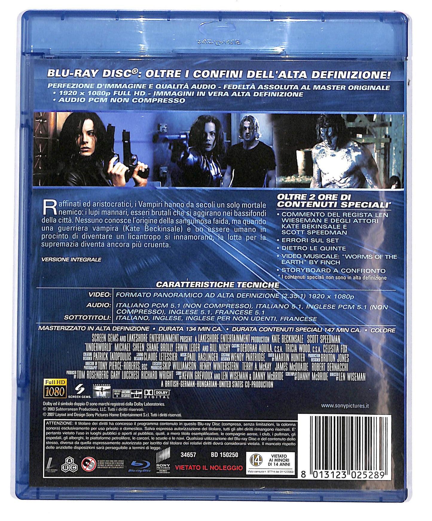 EBOND Underworld Extended Cut BLURAY D649452