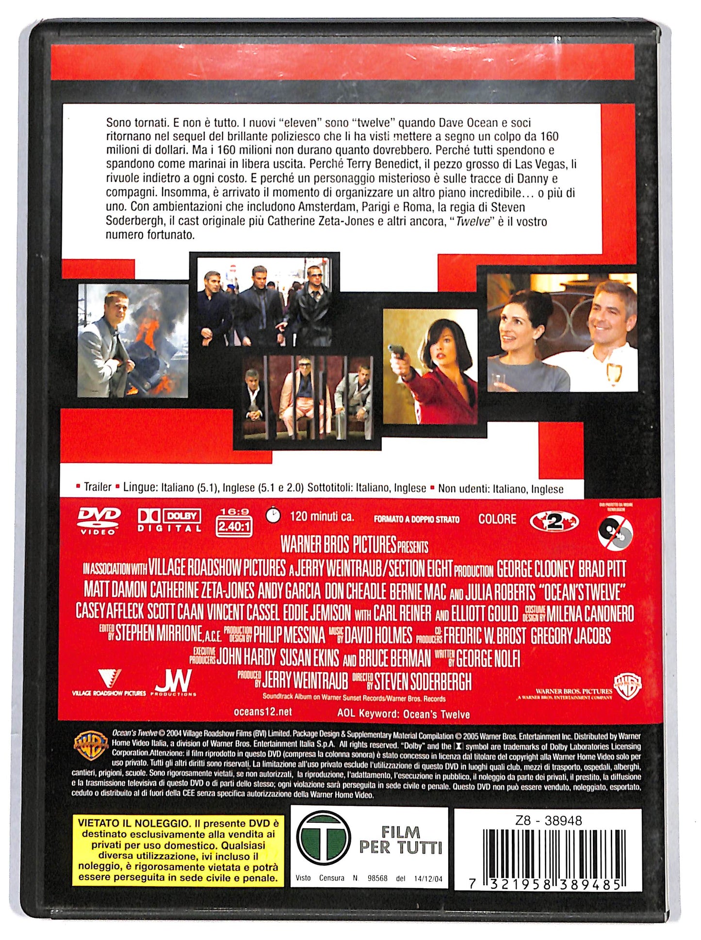 EBOND ocean's twelve DVD D649525