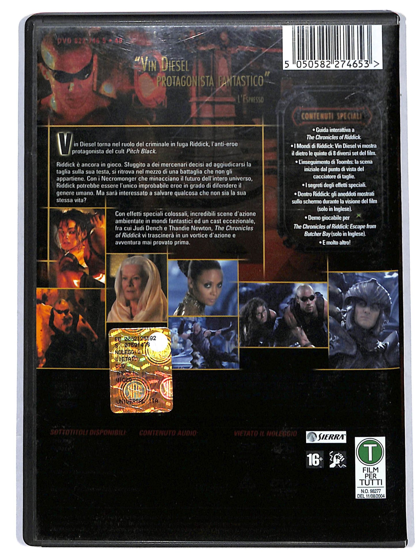 EBOND riddick DVD D649633