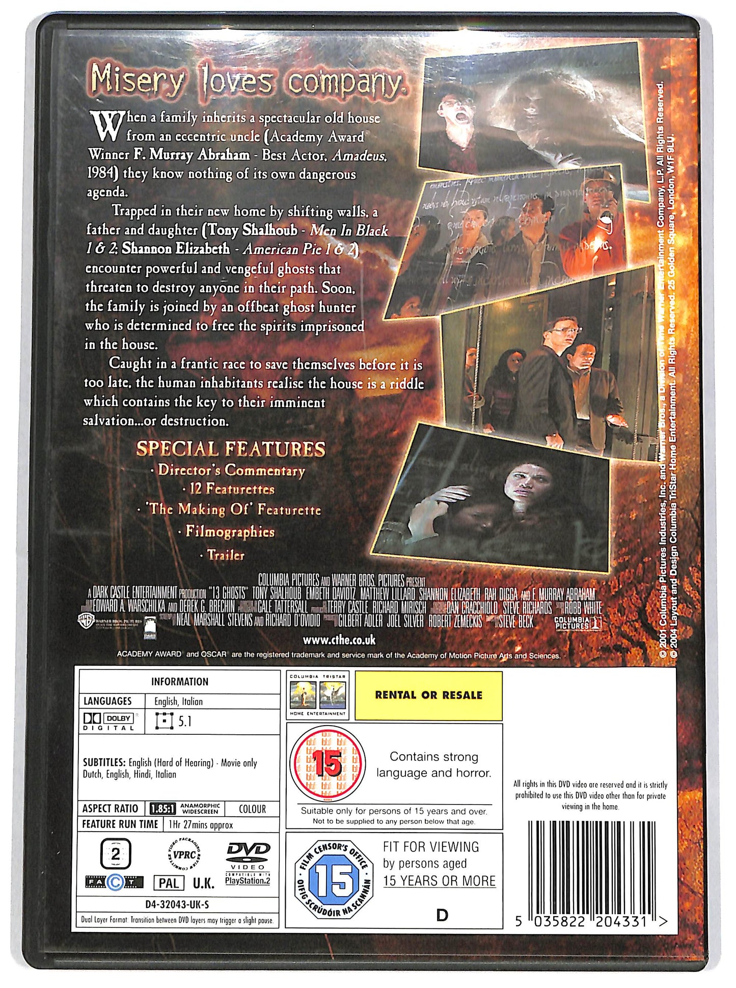 EBOND Thir13en Ghosts DVD D649707